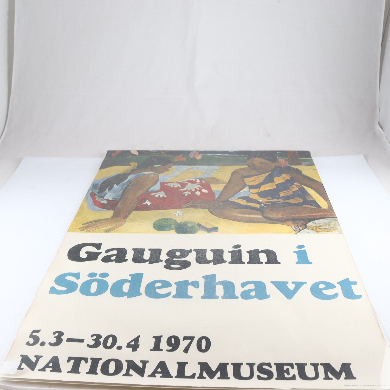 Litografiskt tryck, Gauguin i Söderhavet, Paul Gauguin. Endast avhämtning.