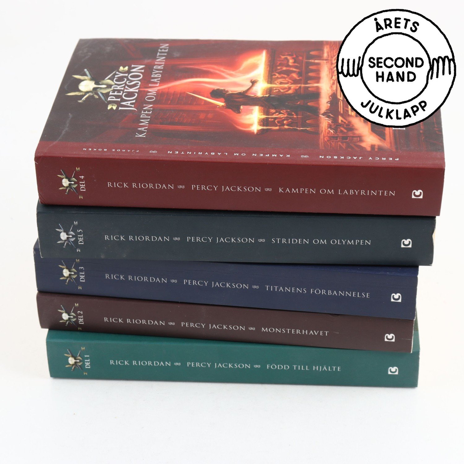 Rick Riordan, Percy Jackson, Vol. 1-5