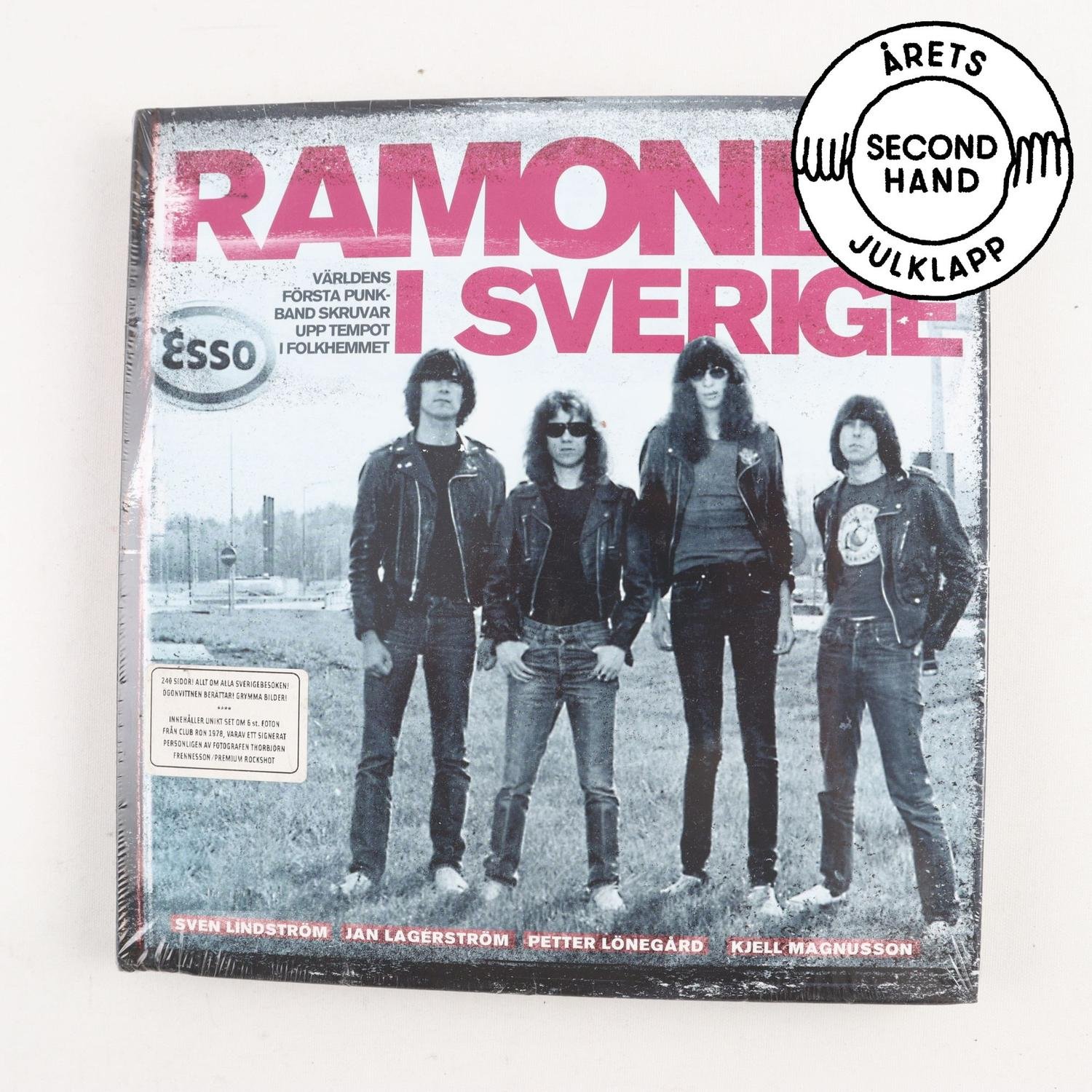 Ramones i Sverige (inplastad)