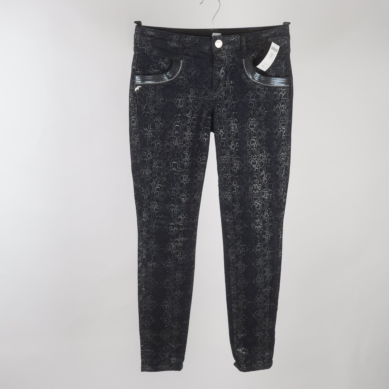 Jeans, Mos Mosh, mönstrad, stl. W: 26″