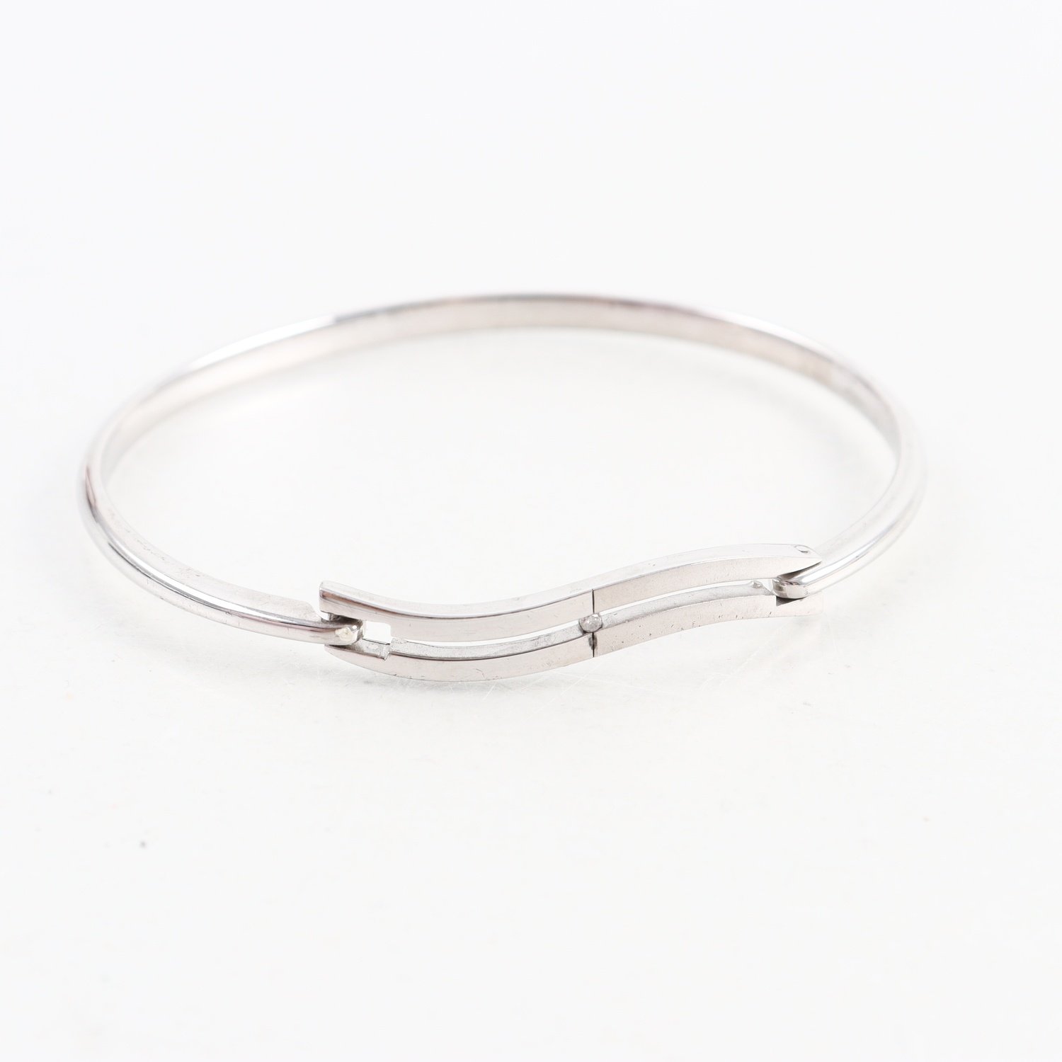 Armband, silver med diamant, Hot diamonds, vikt: 16,6g