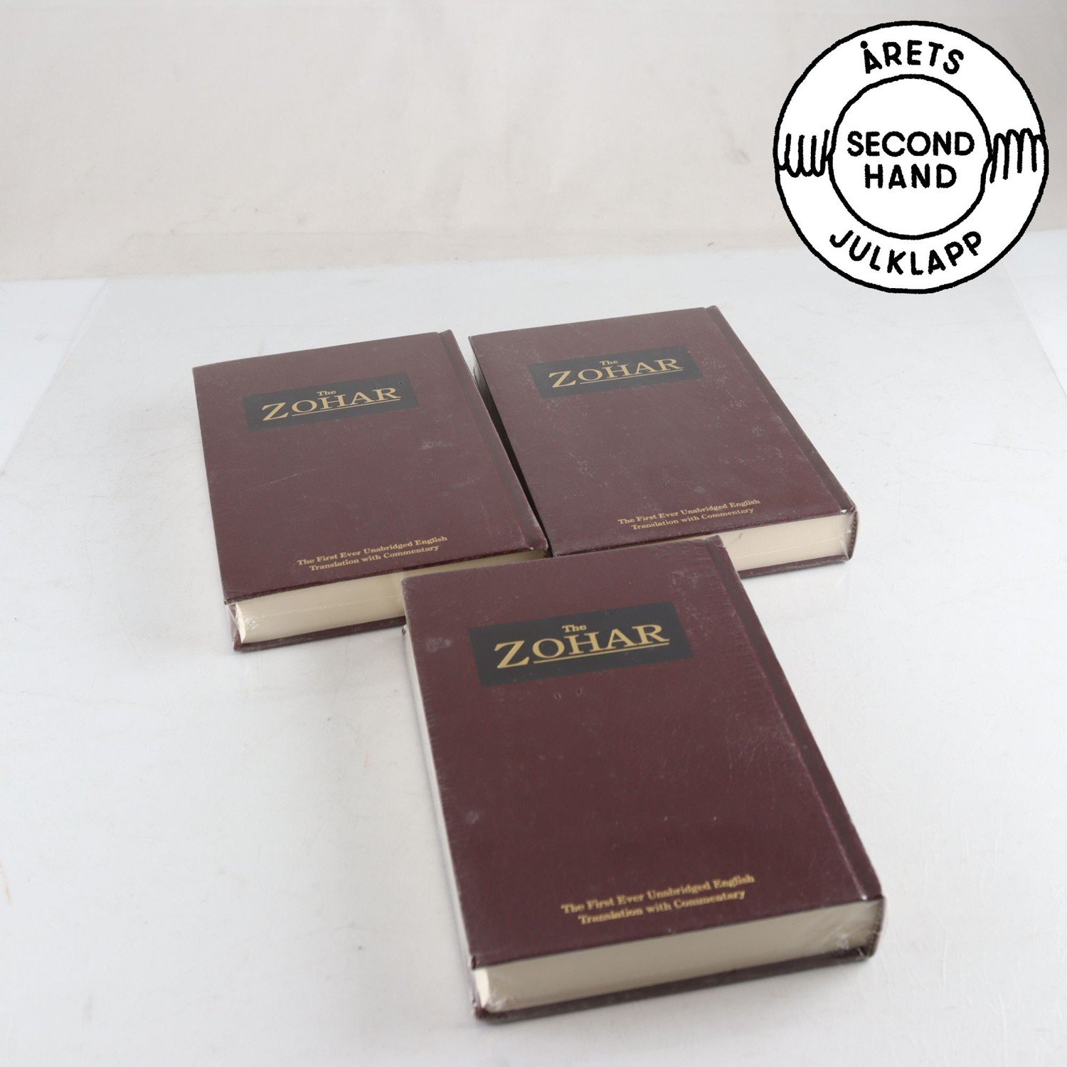 The Zohar, Vol. 12, 16 & 17 (inplastade)