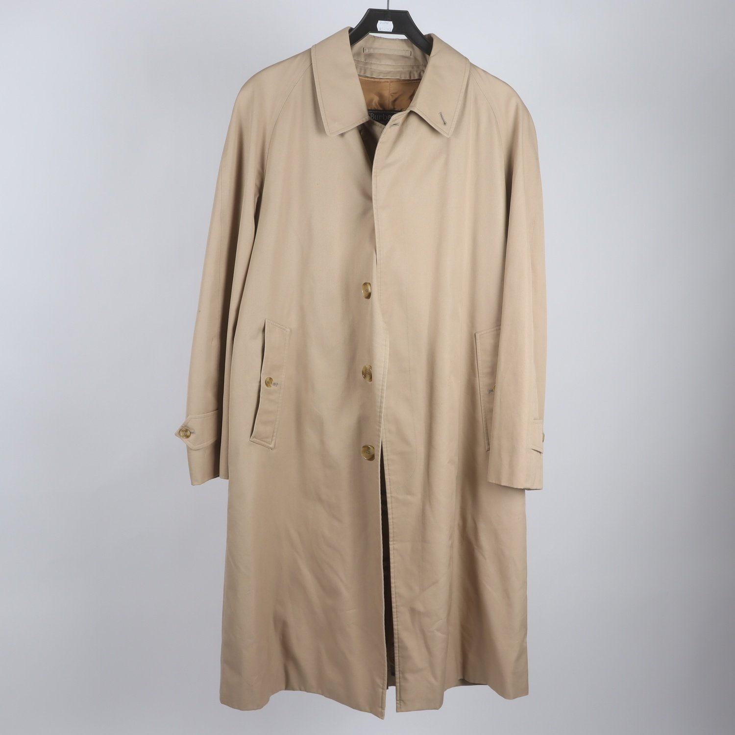 Trenchcoat, Burberry, Innerfoder i ull, stl. M