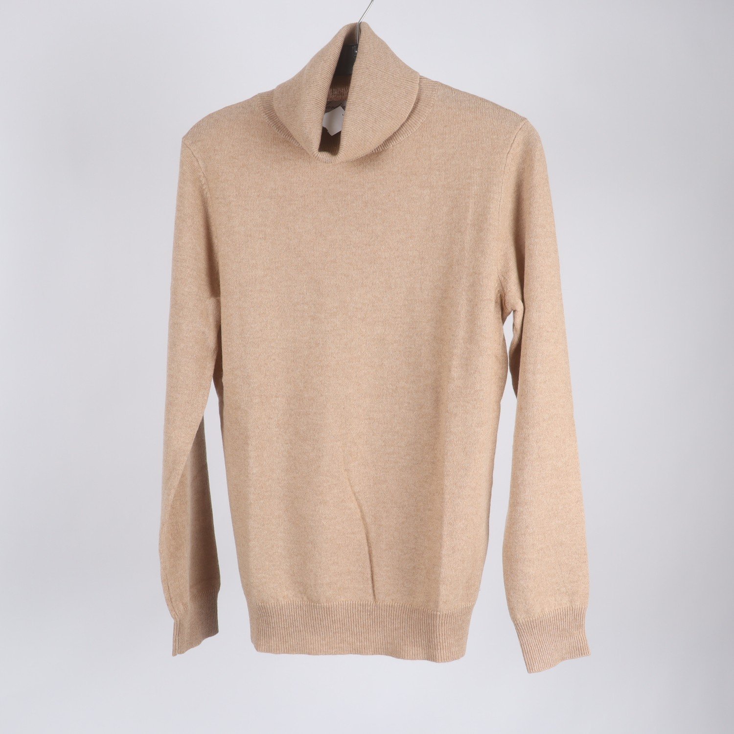 Polotröja, Kardigan, beige, cashmere, M