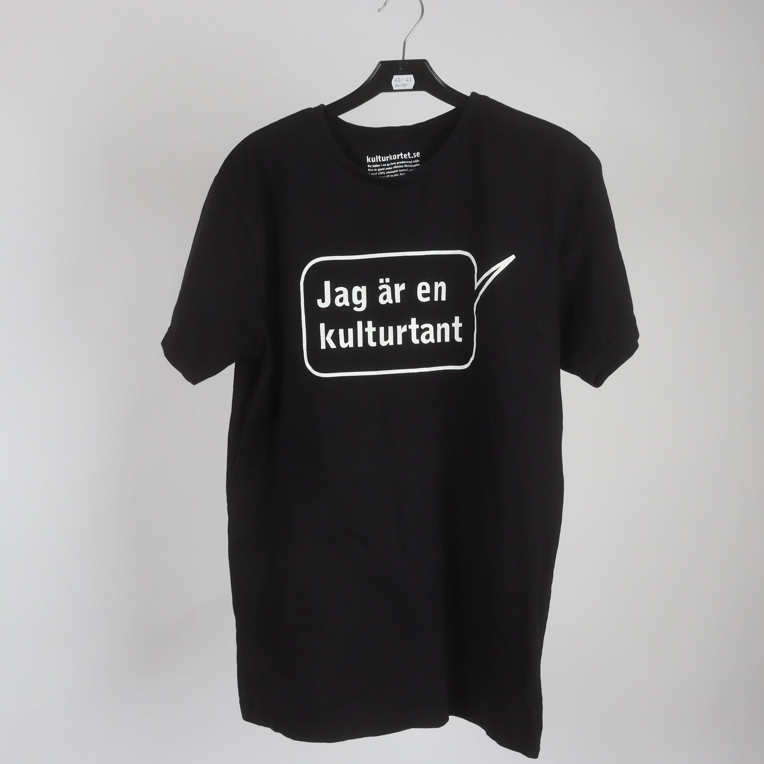 T-shirt, ”kulturtant”, stl. M