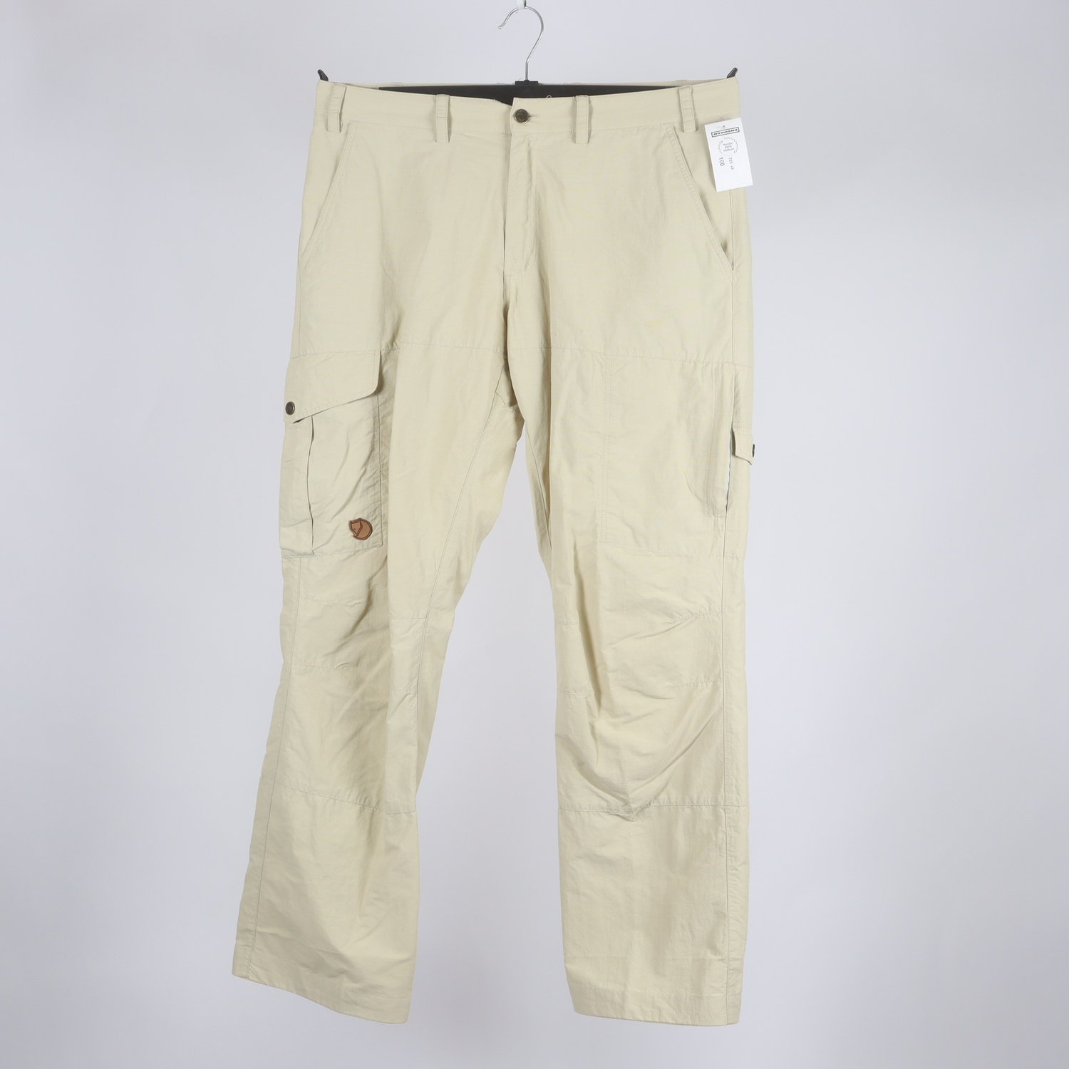 Friluftsbyxor, Fjällräven, beige, stl. 52