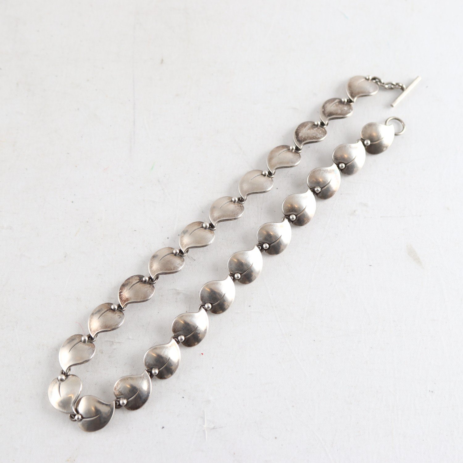 Collier, Silver, Hugo Grun, Danmark, Vikt: 44,9 g