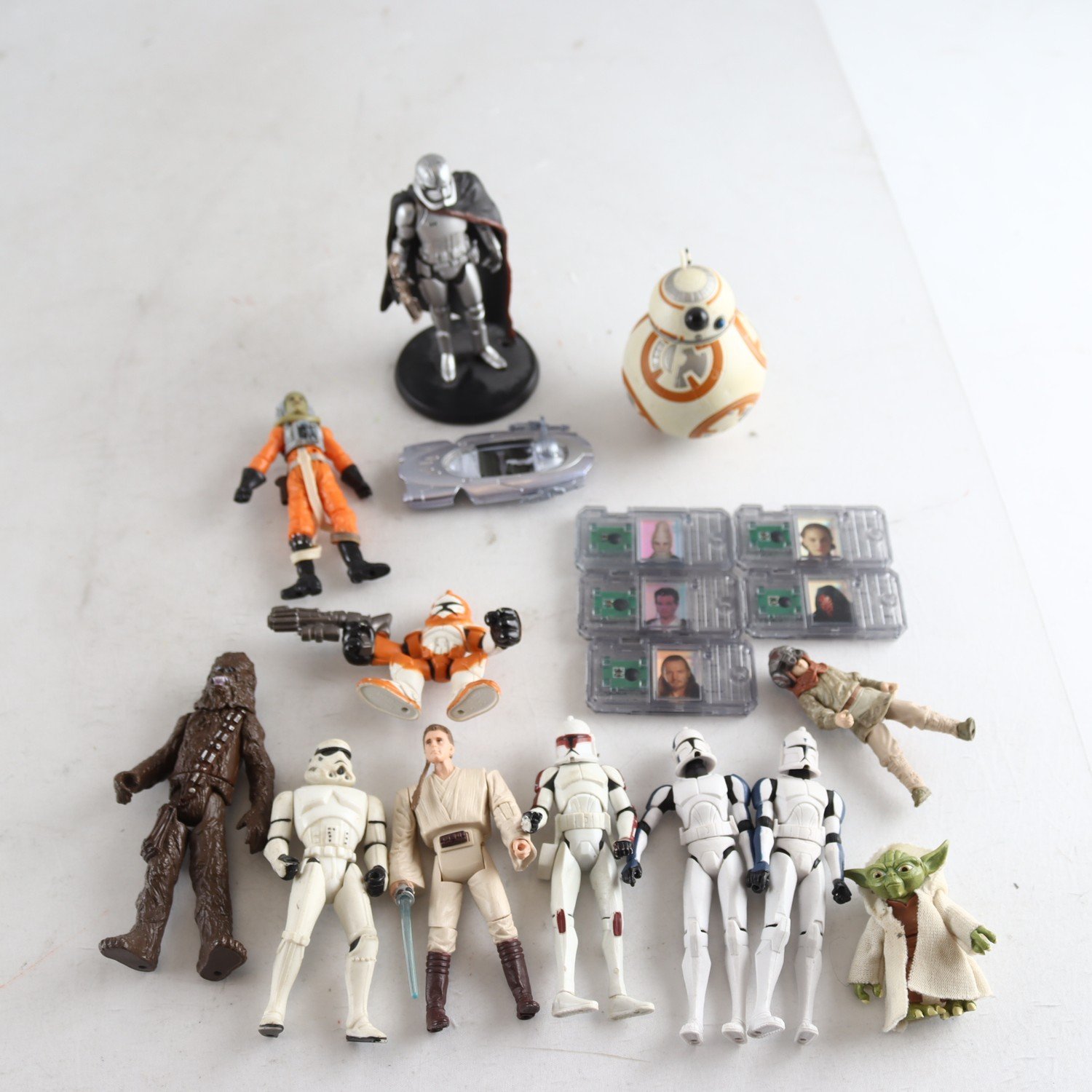 Figurer, Star Wars mm, blandat.