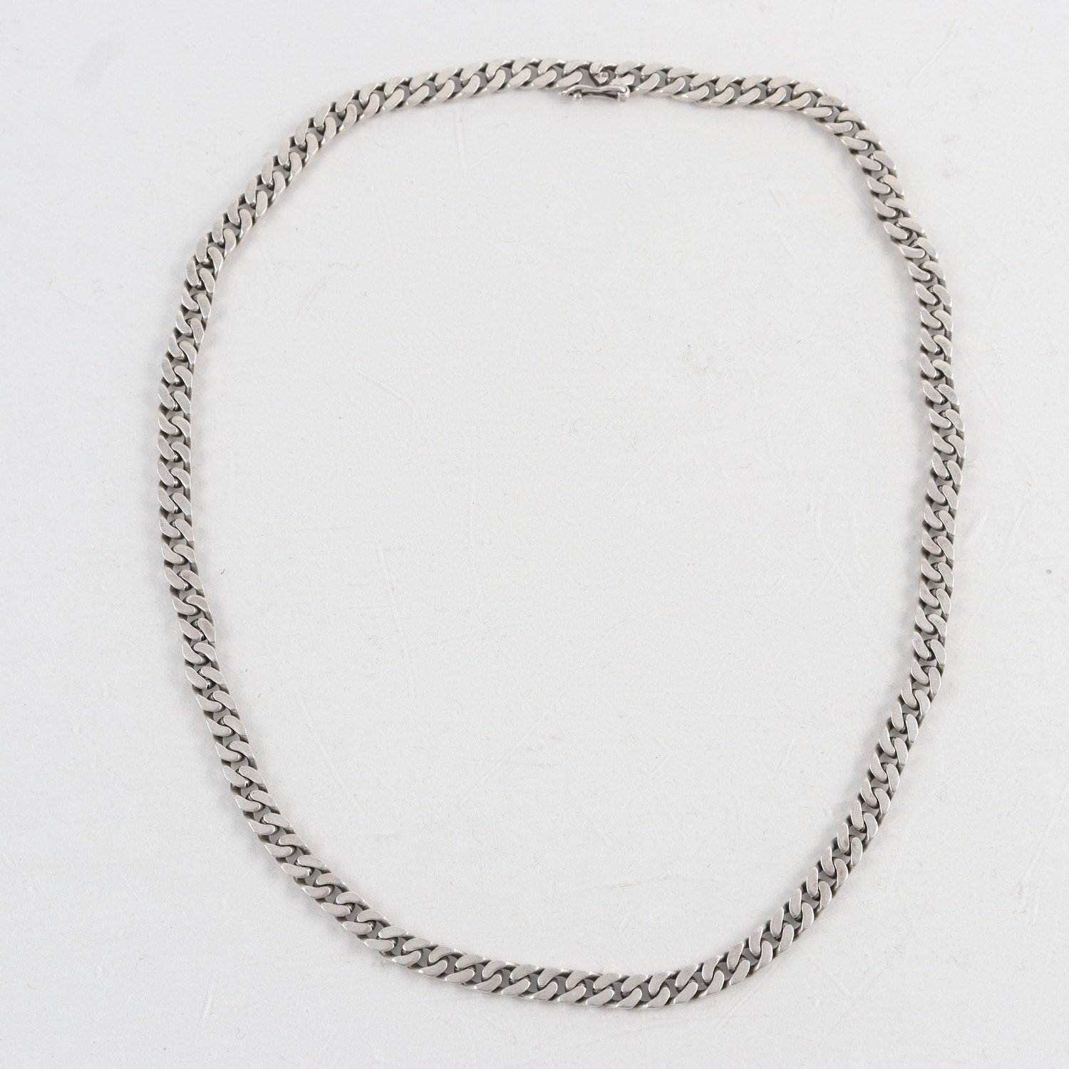 Halsband, Silver, Pansarlänk, Vikt: 32,6g