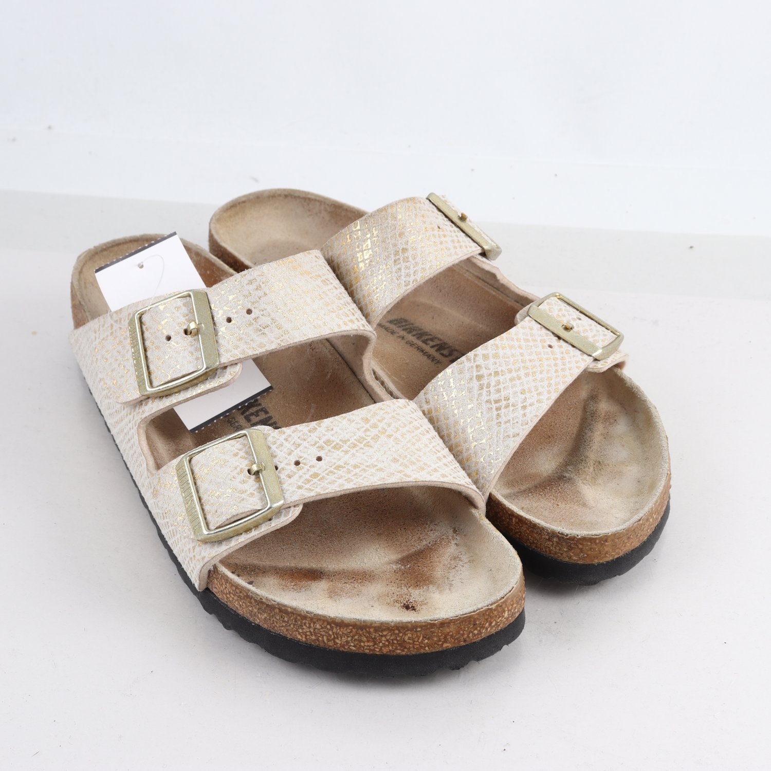 Tofflor, Birkenstock, mönstrade, stl. 40