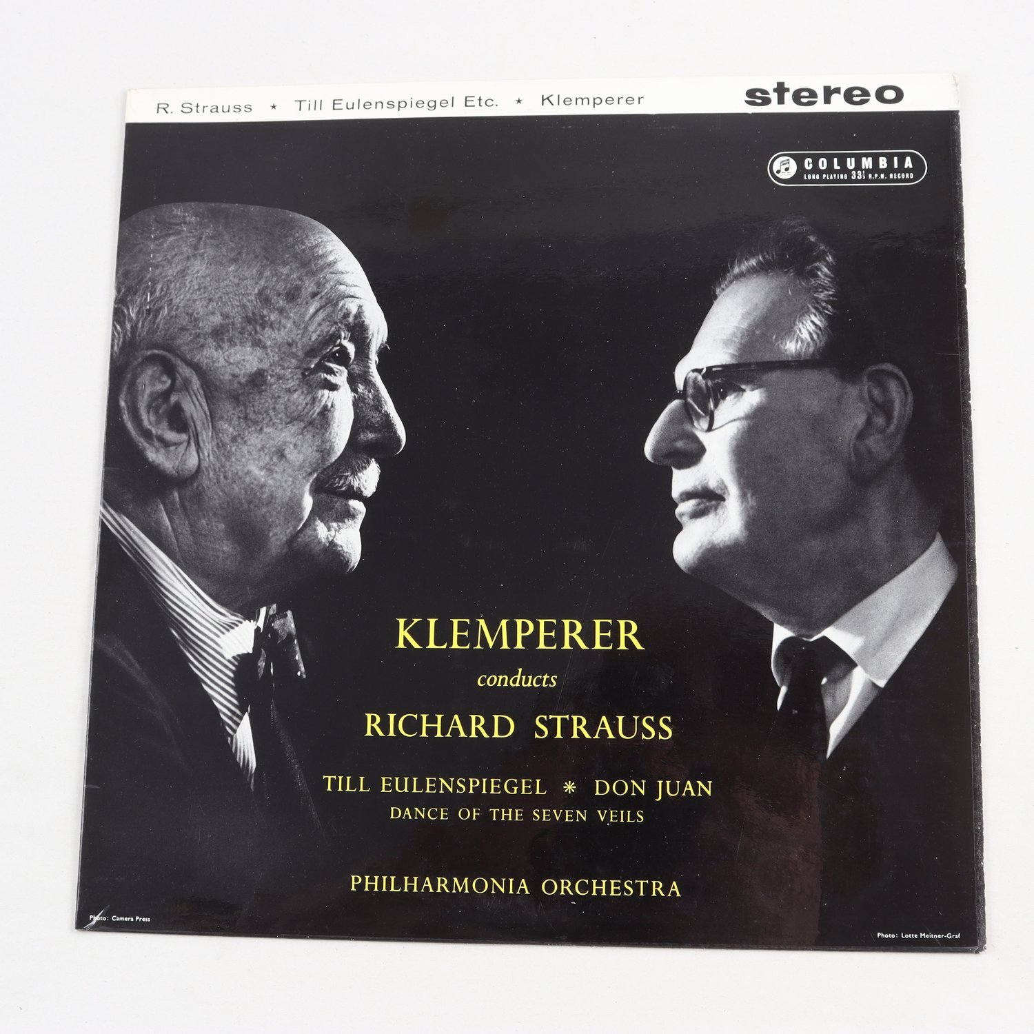 LP Richard Strauss, Otto Klemperer, Philharmonia Orchestra, Don Juan /