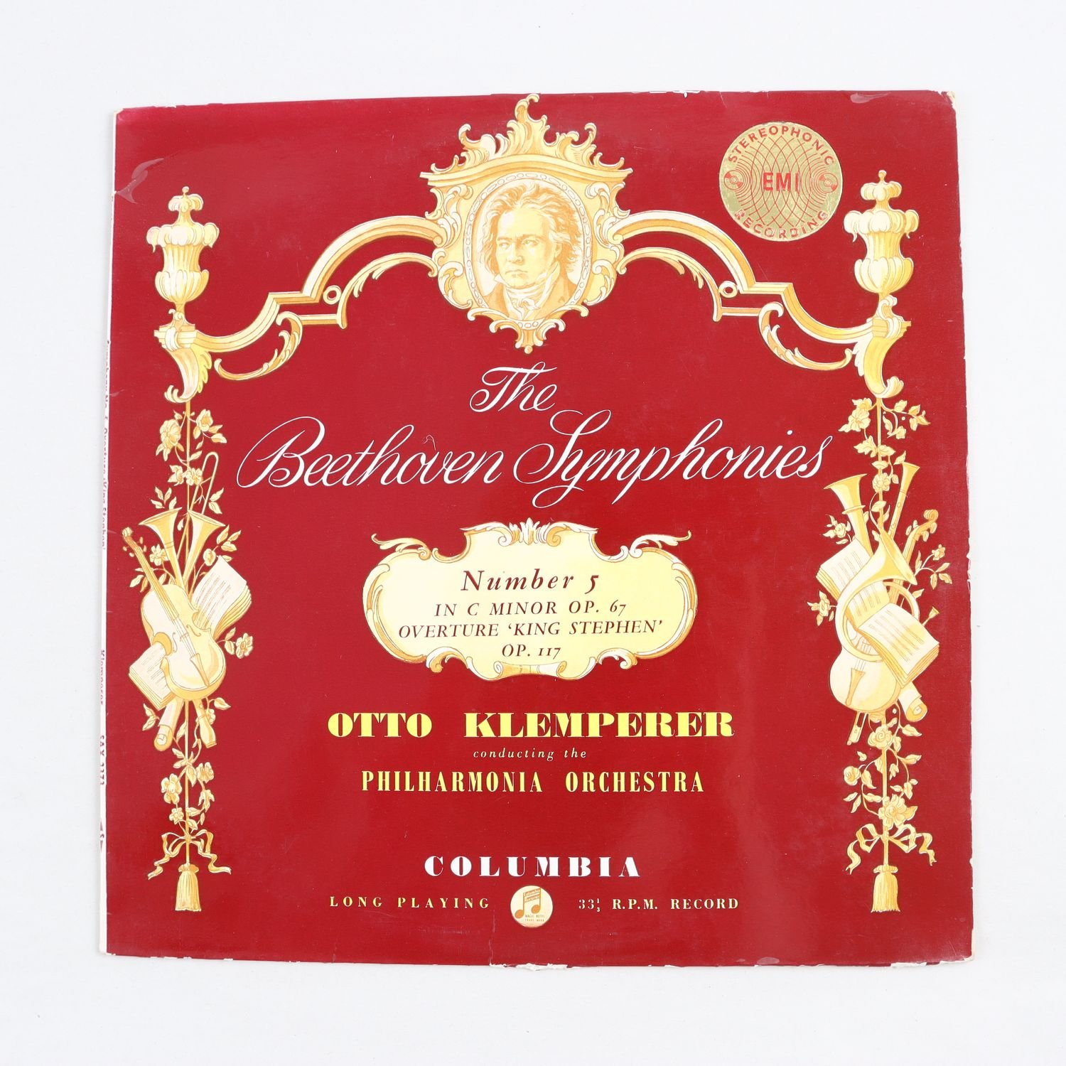 LP Beethoven – Otto Klemperer Conducting The Philharmonia Orchestra,