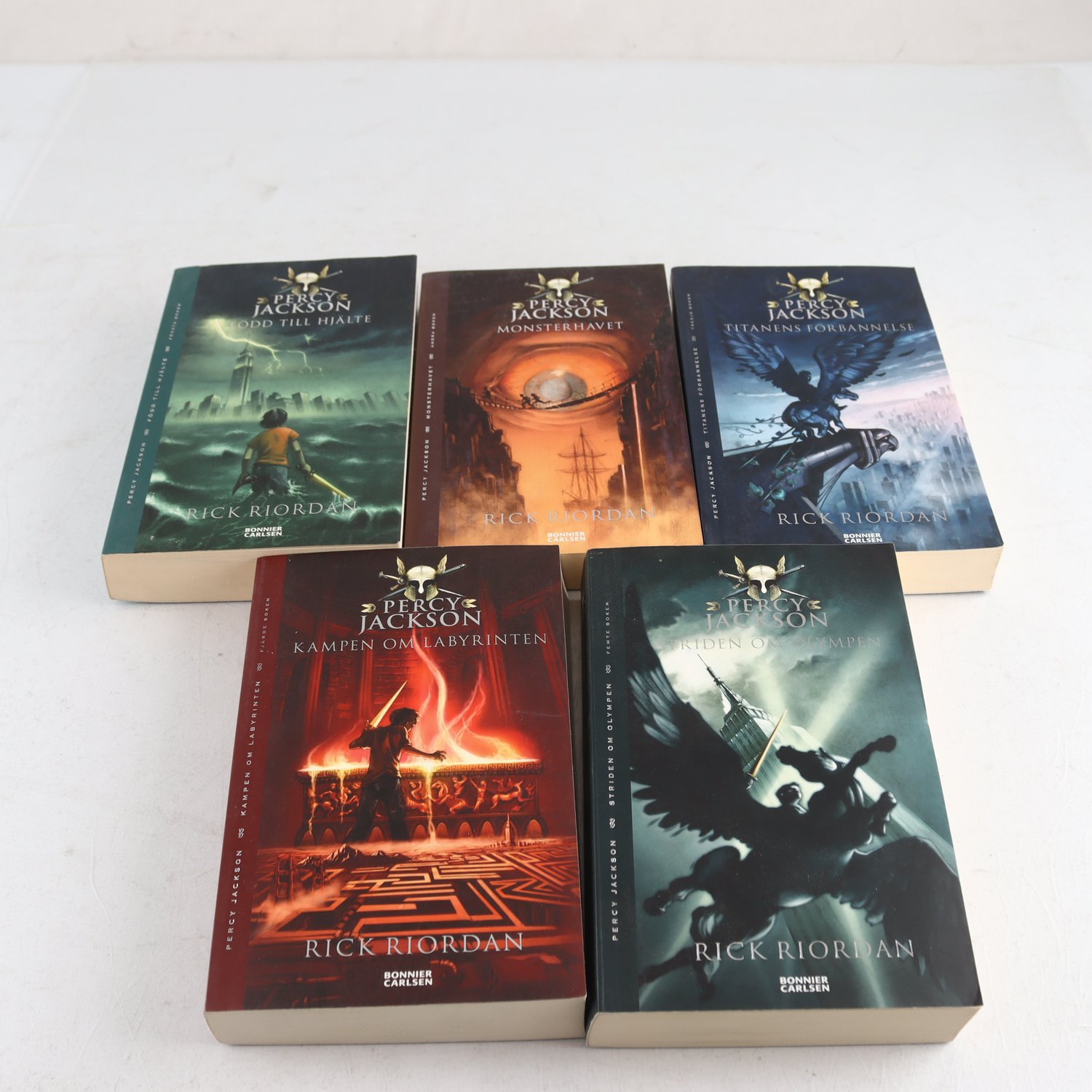 Rick Riordan, Percy Jackson, Vol. 1-5