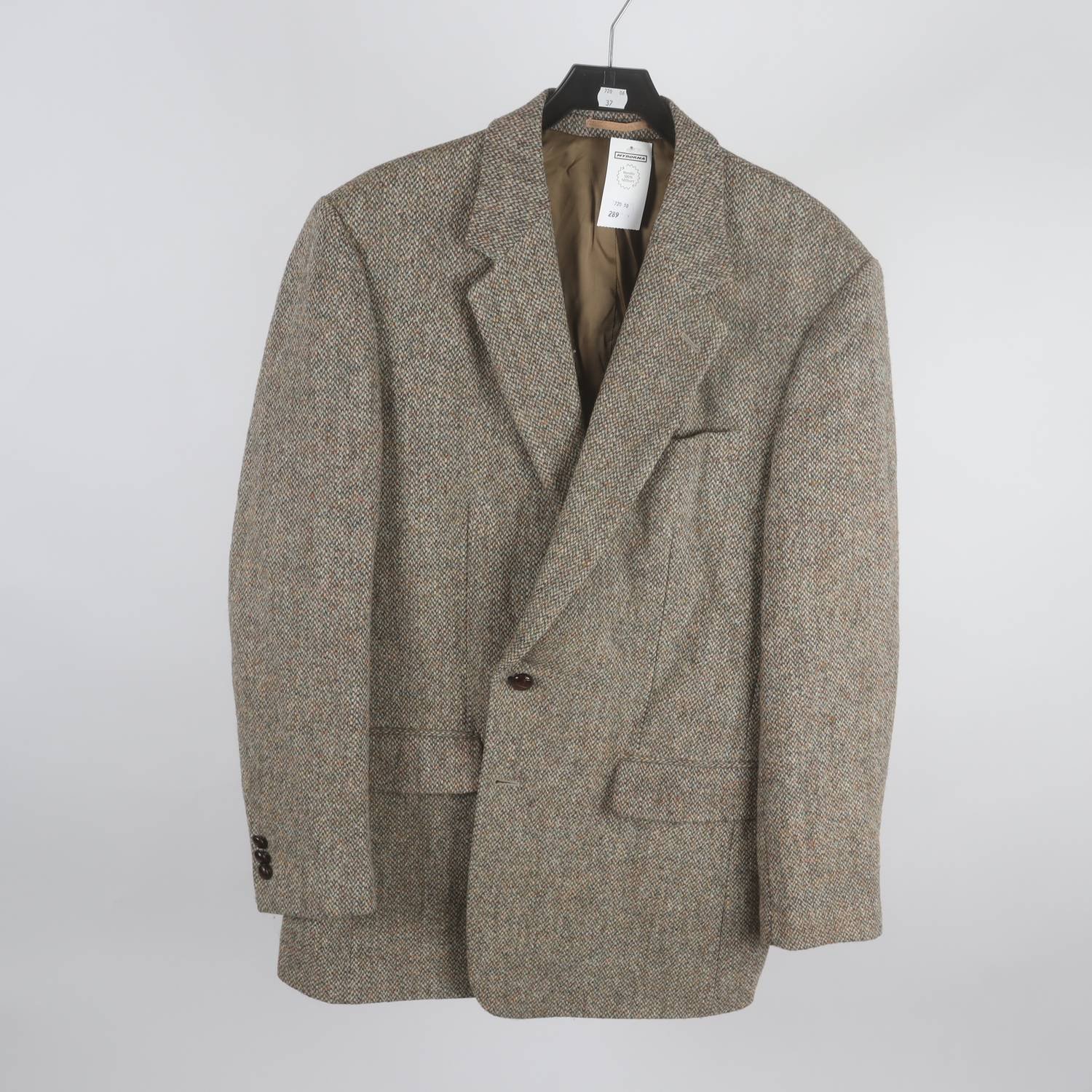 Kavaj, Harris Tweed, mönstrad, stl. 52-54