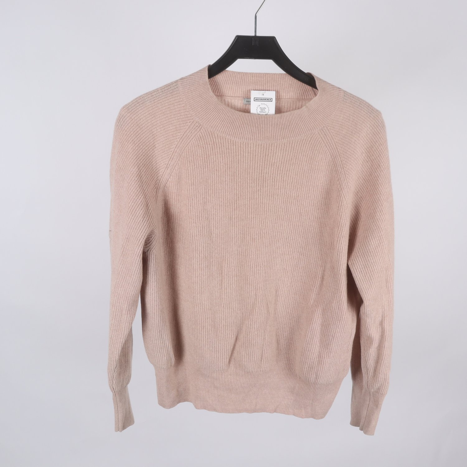 Tröja, H&M Cashmere, brun beige, stl. L