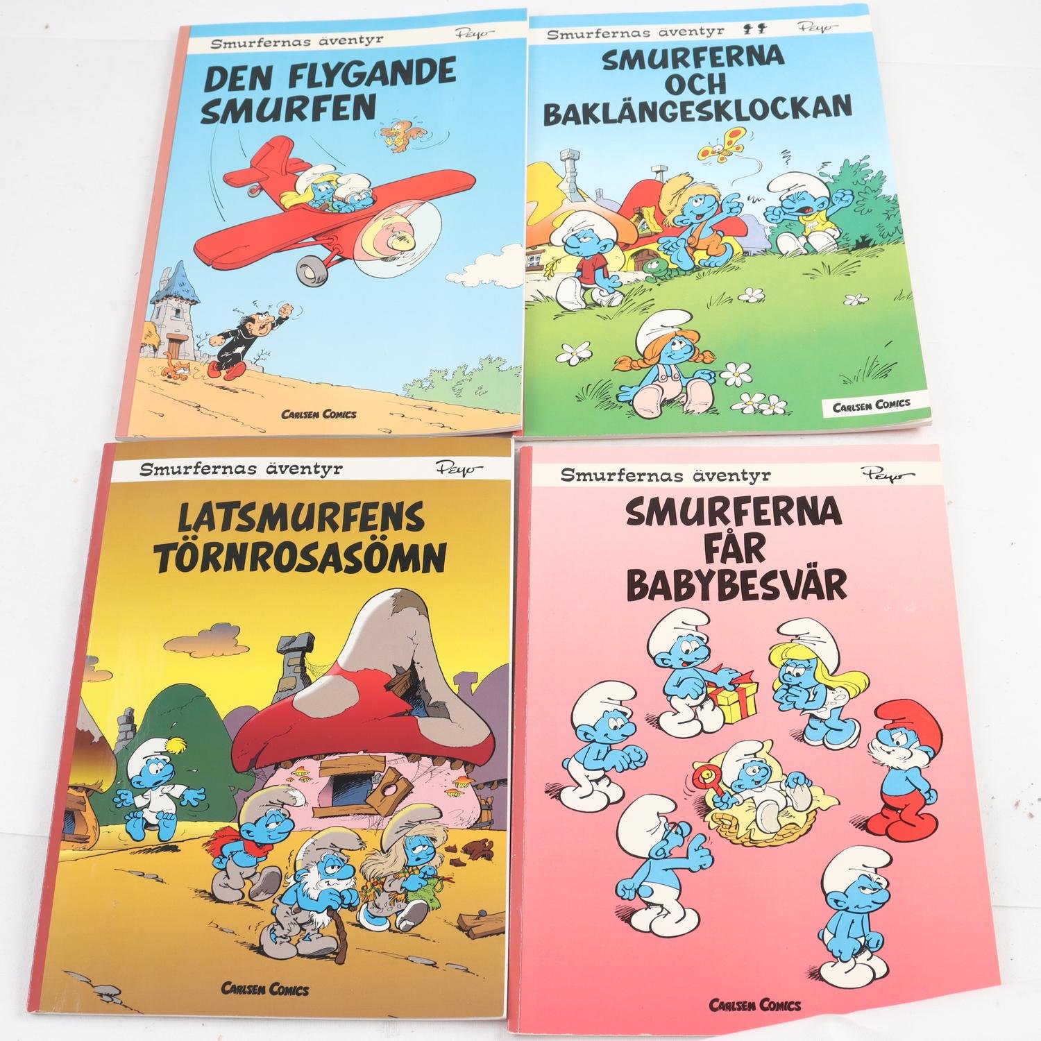 Smurfernas äventyr, Vol. 12-15