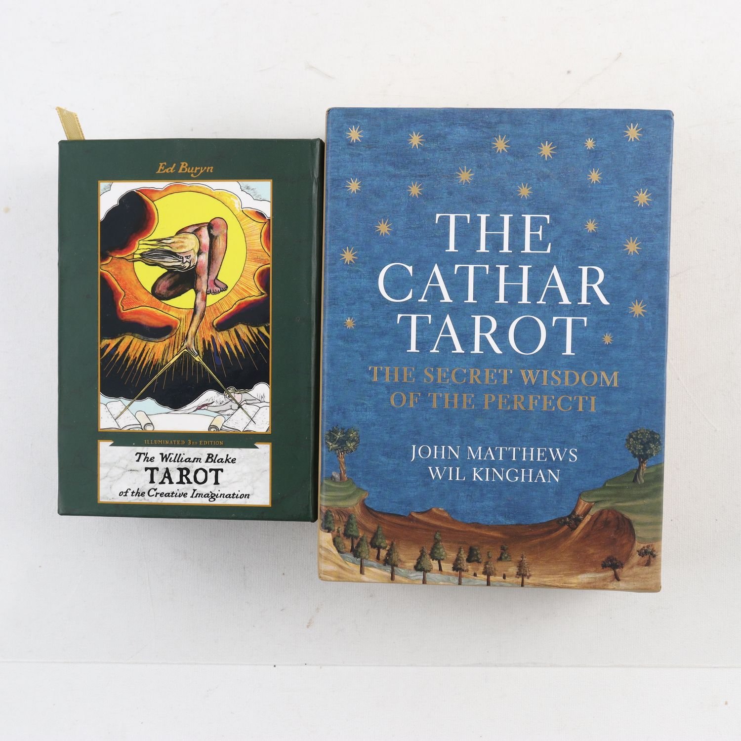 The William Blake Tarot + The Cathar Tarot