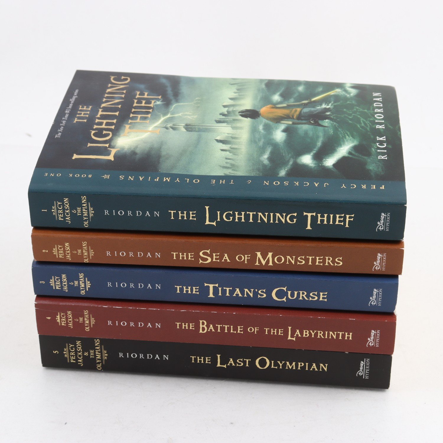 Rick Riordan, Percy Jackson & The Olympians, Vol. 1-5