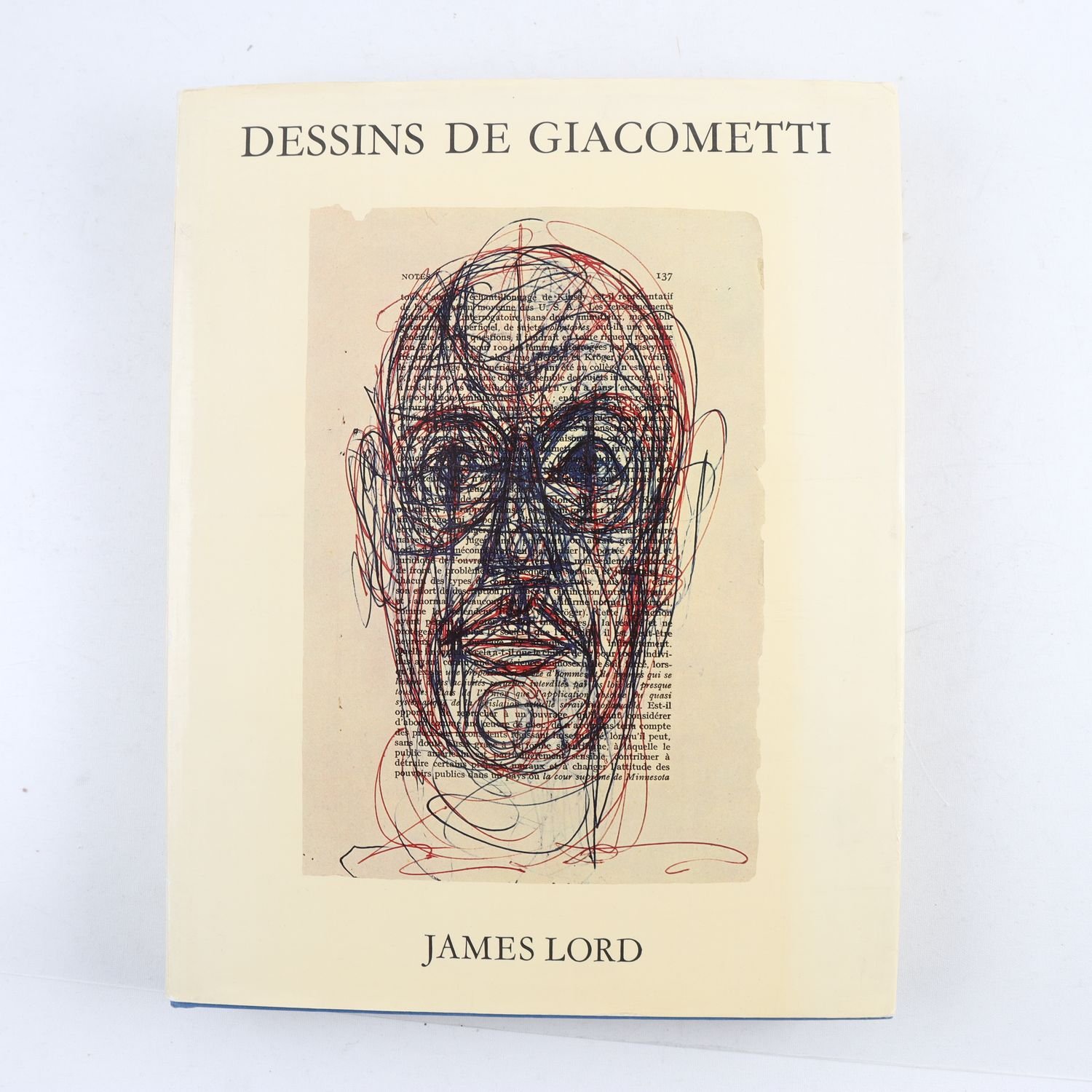 Dessins de Giacometti, James Lord