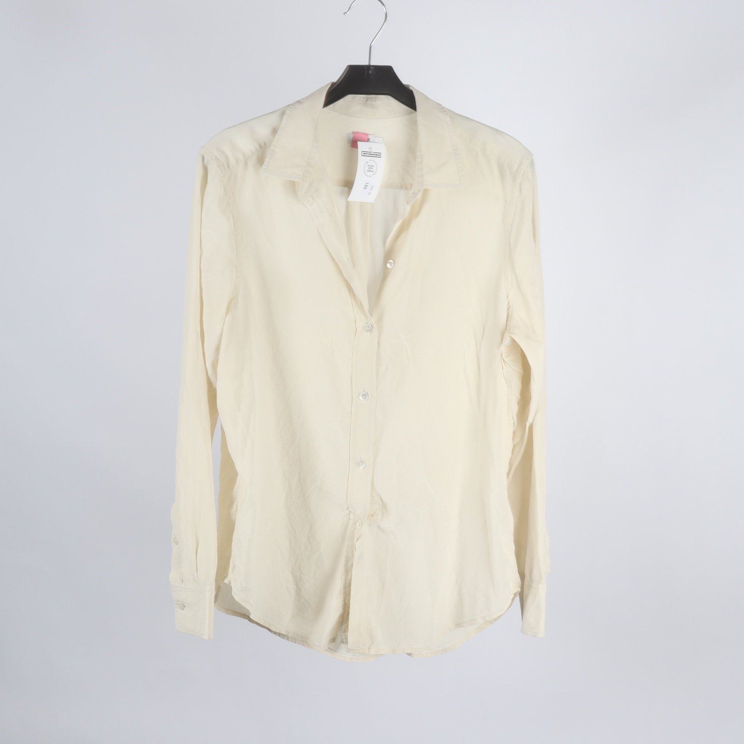 Blus, Filippa K, offwhite, silke, stl. L