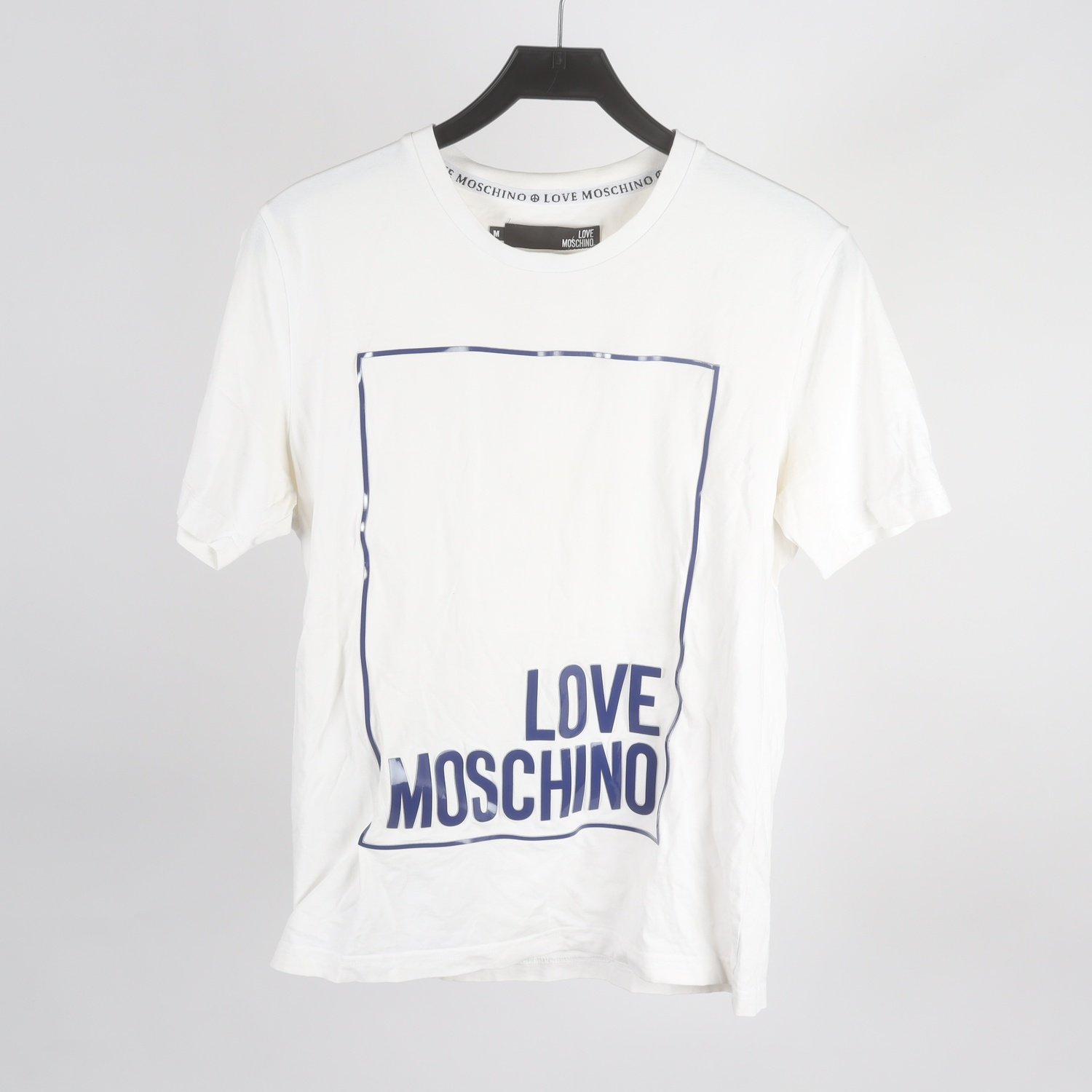 T-shirt, Love Moschino, vit, stl. M