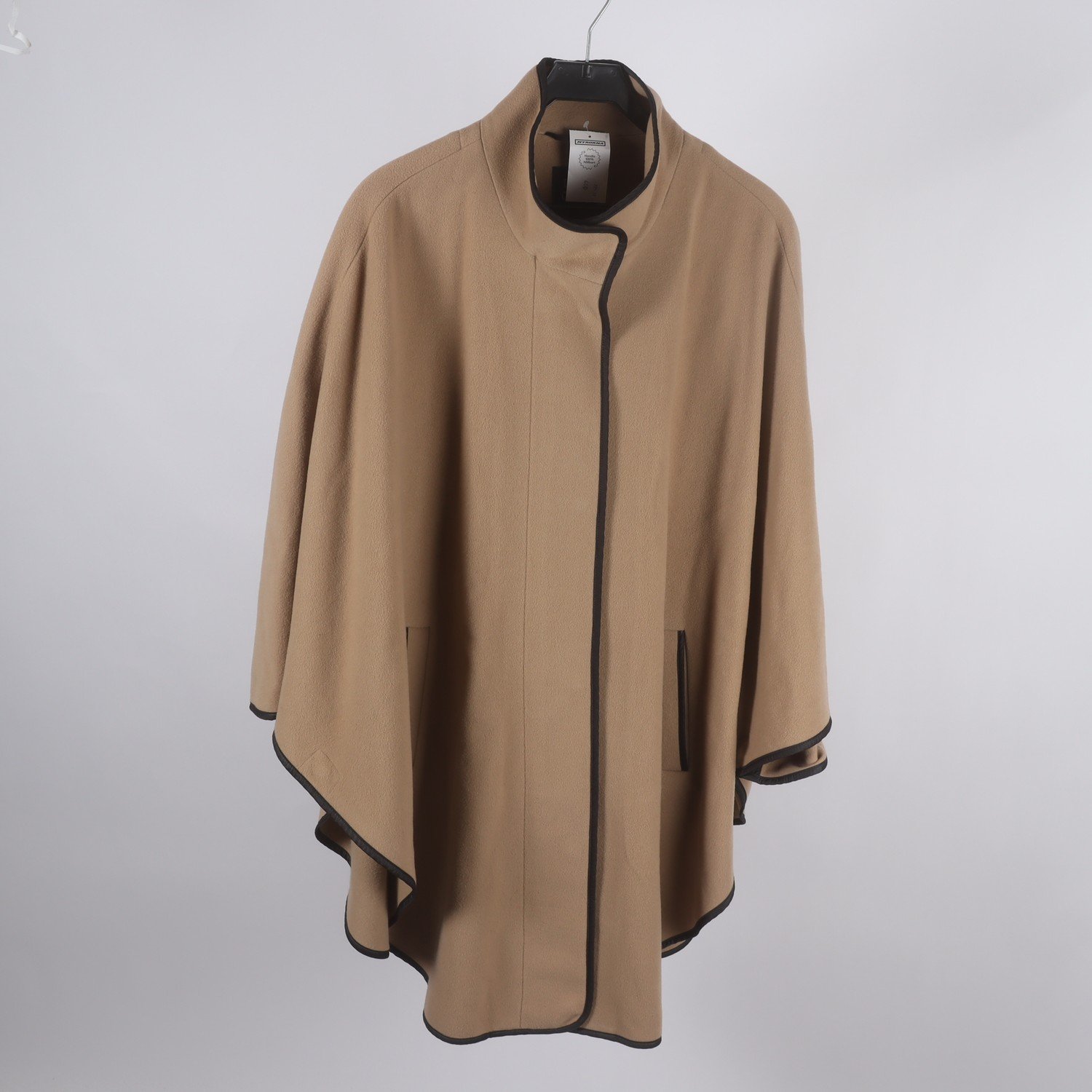 Poncho, Dixi Coat, beige, ull, cashmere, stl. L