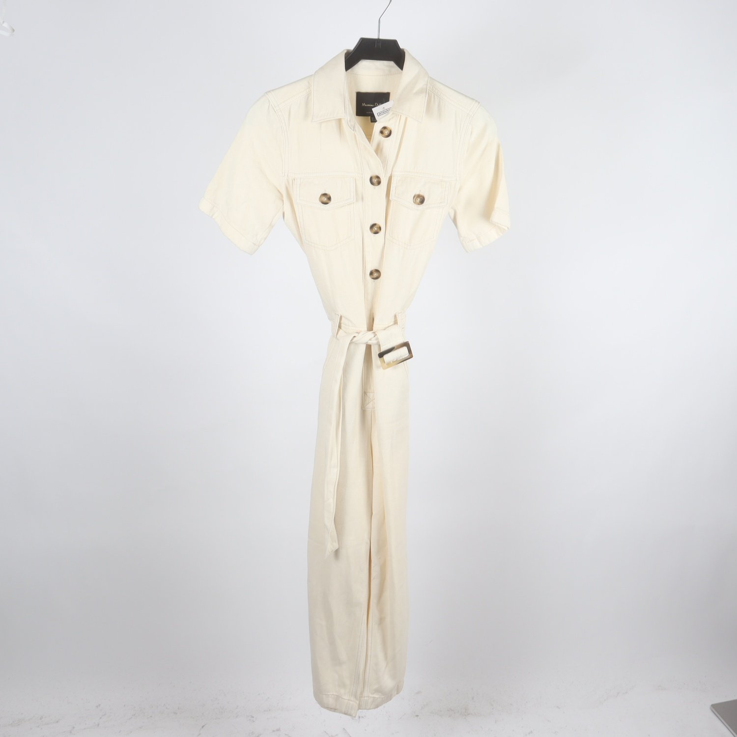 Byxdress, Massimo Dutti, offwhite, stl. S