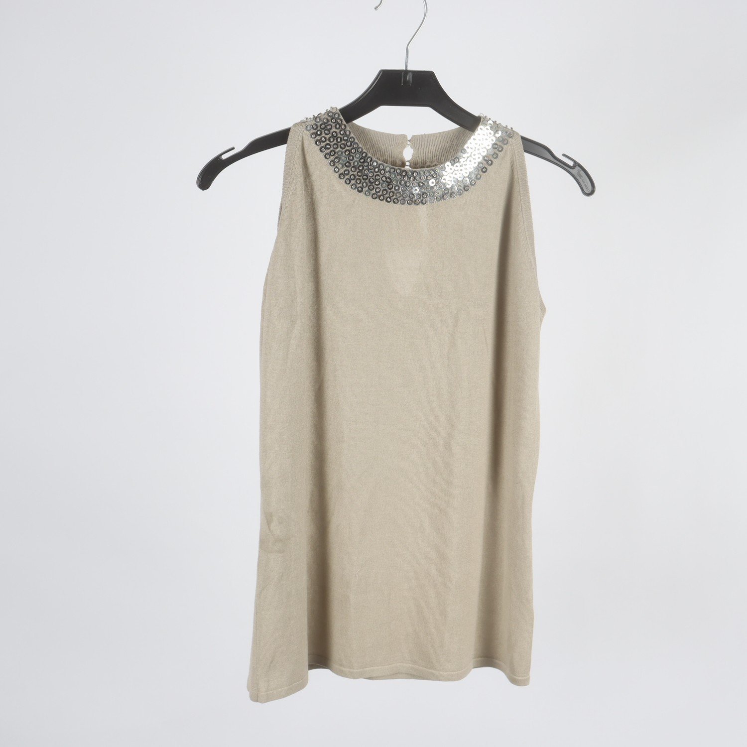 Linne, Carabess Cashmere, beige, cashmere, silke, stl. M