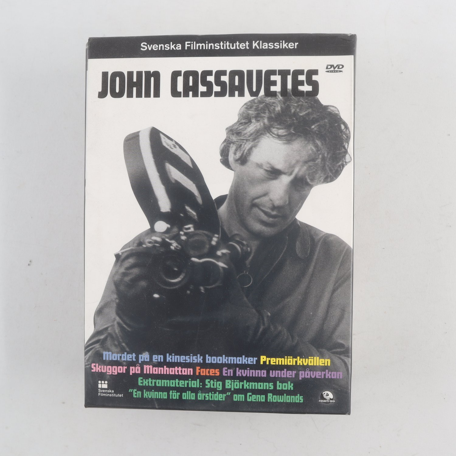 DVD John Cassavetes, Svenska Filminstitutet Klassiker