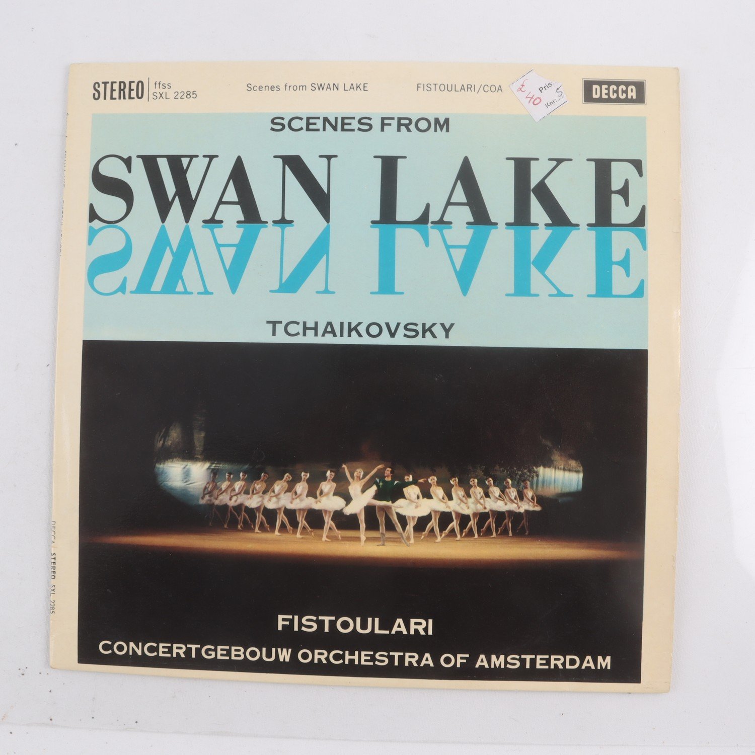 LP Tchaikovsky, Fistoulari, Concertgebouw Orchestra… Scenes From Swan Lake