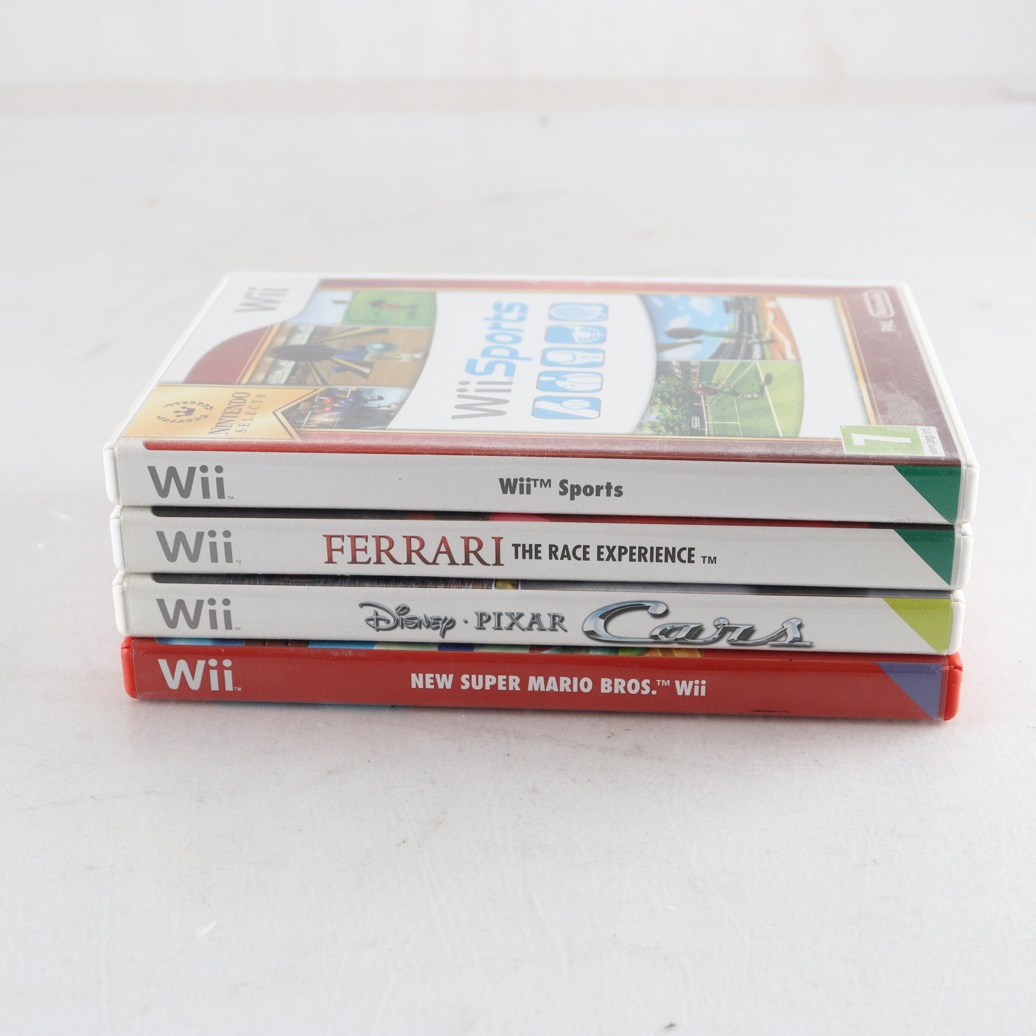 Spel, Nintendo wii, blandat 4st.