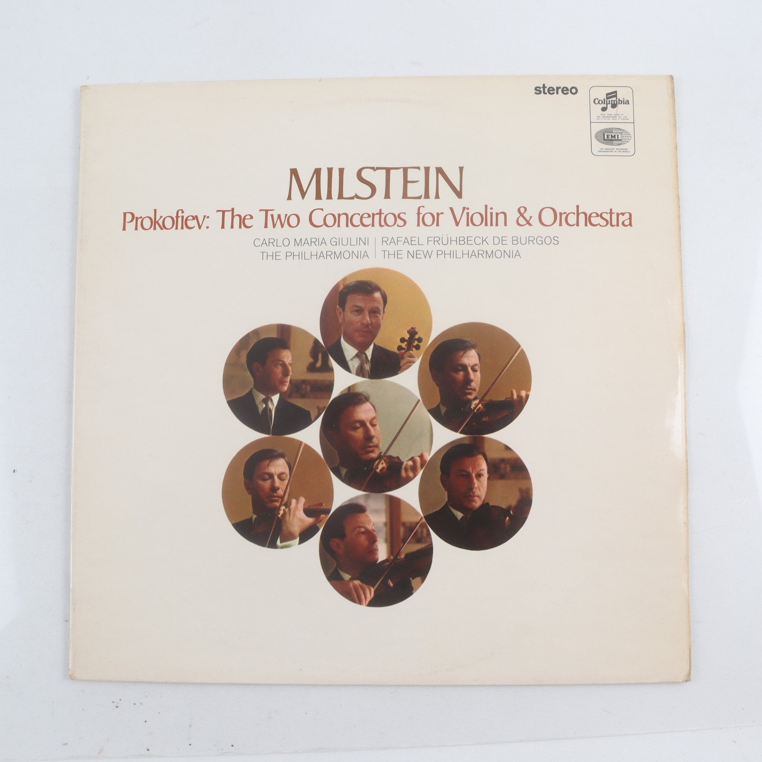 LP Milstein, Prokofiev, The Two Concertos For Violin & Orchestra