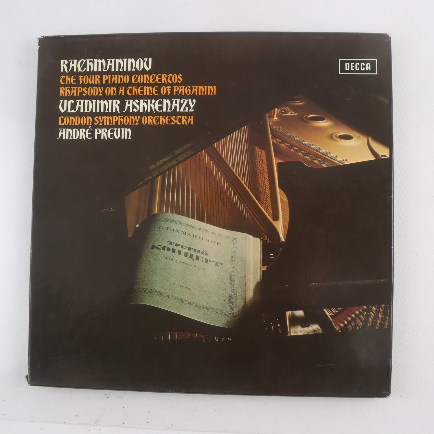 LP Rachmaninov, Vladimir Ashkenazy, London Symphony Orchestra, Previn,