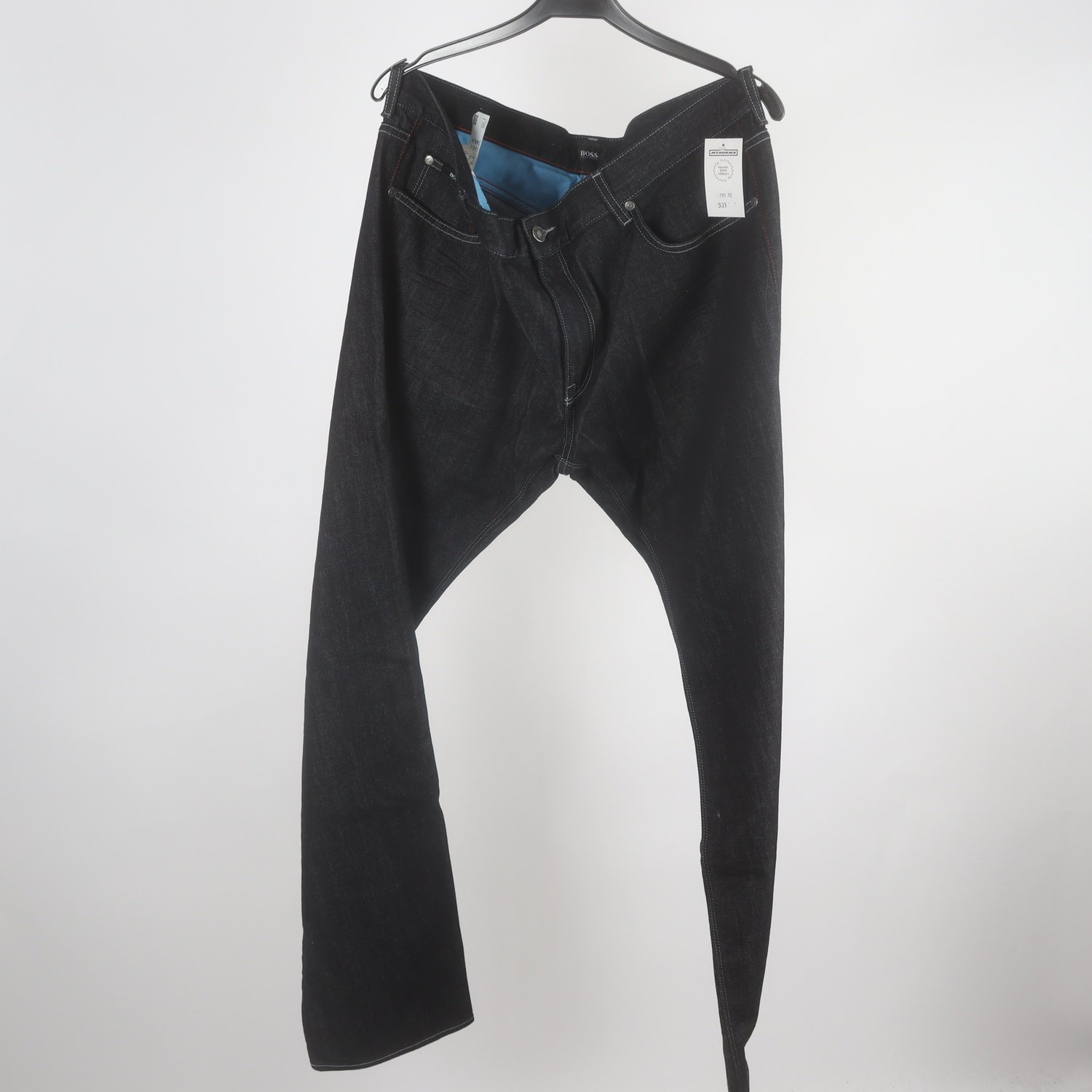 Jeans, Hugo Boss, blå, stl. W: 40″ L: 34″