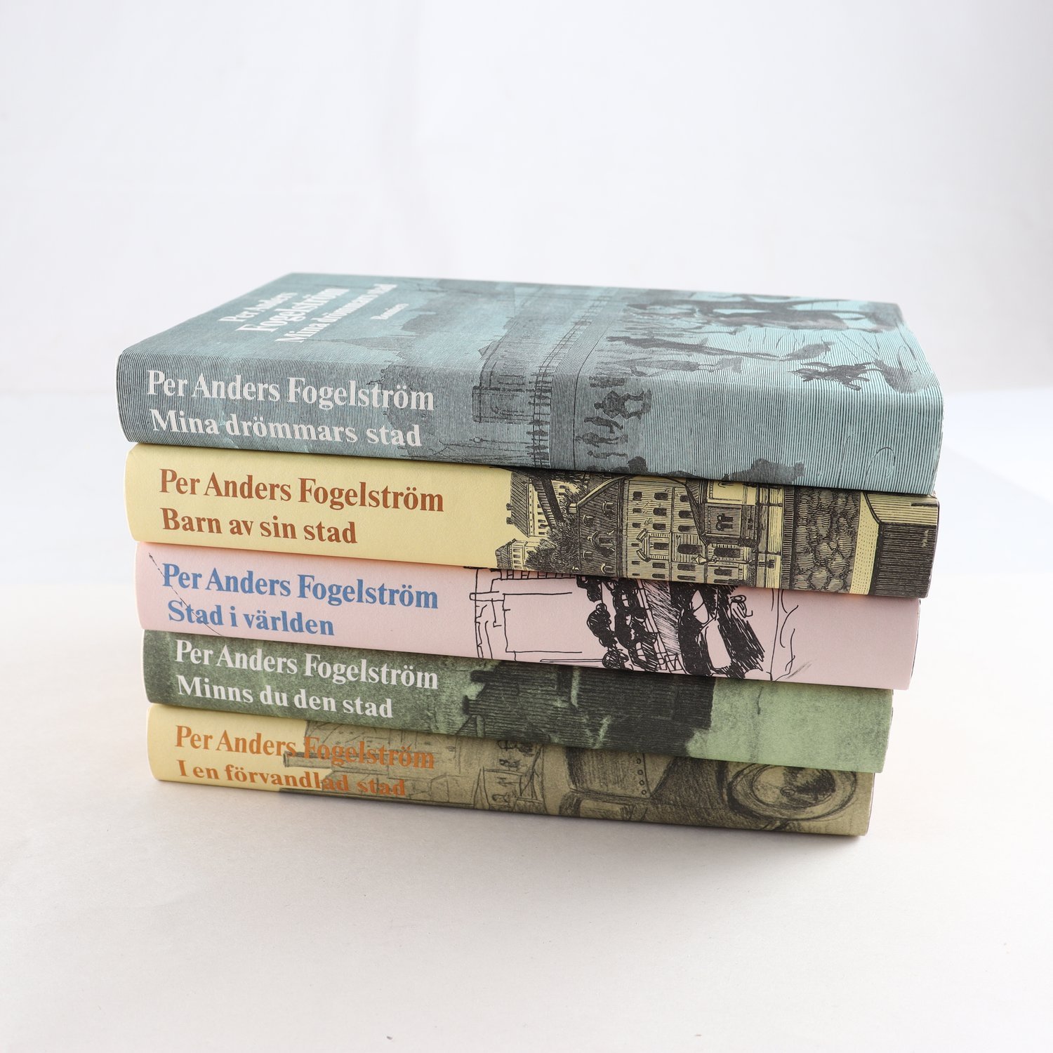 Per Anders Fogelström, Stadserien, Vol. 1-5