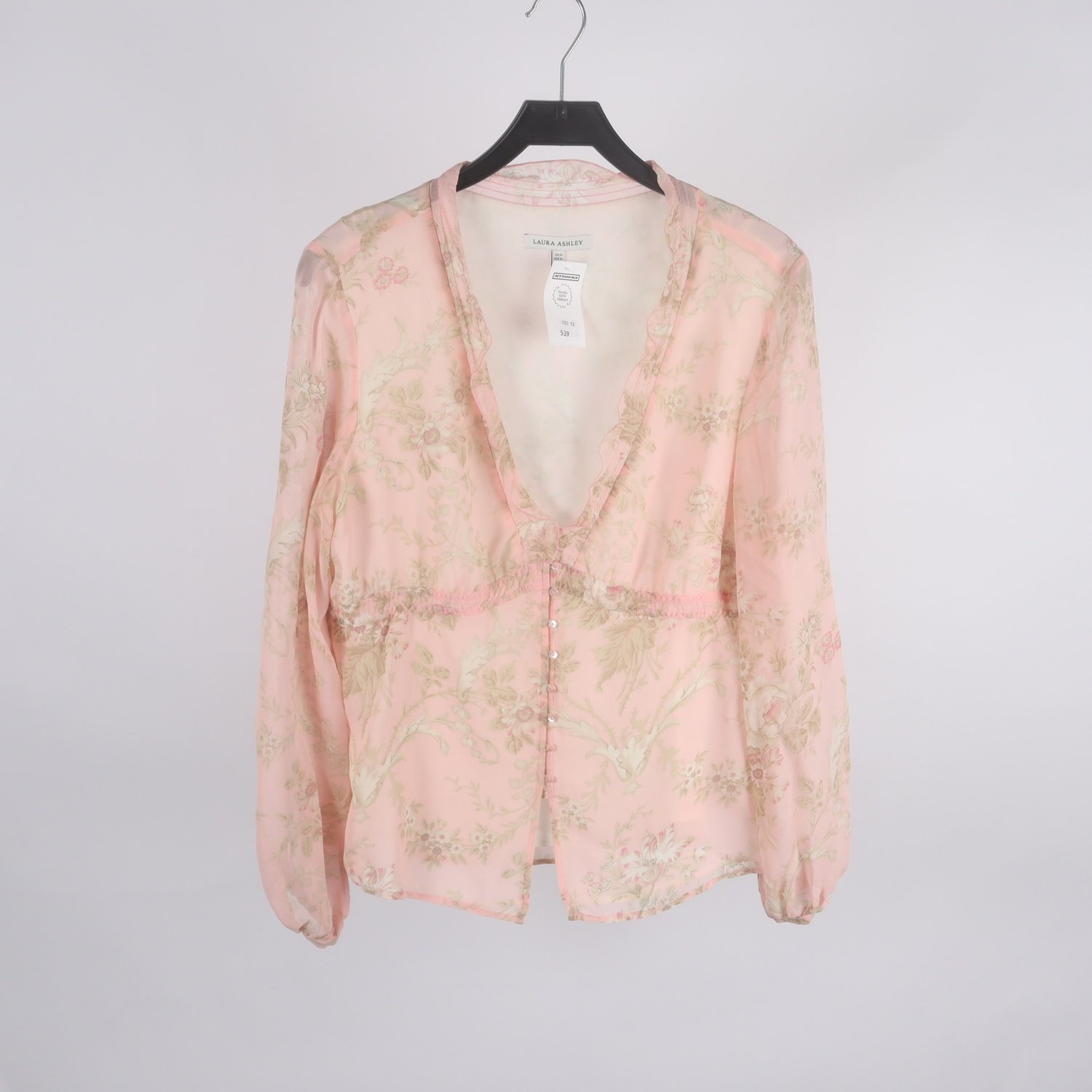 Blus, Laura Ashley, blommig, stl. 42