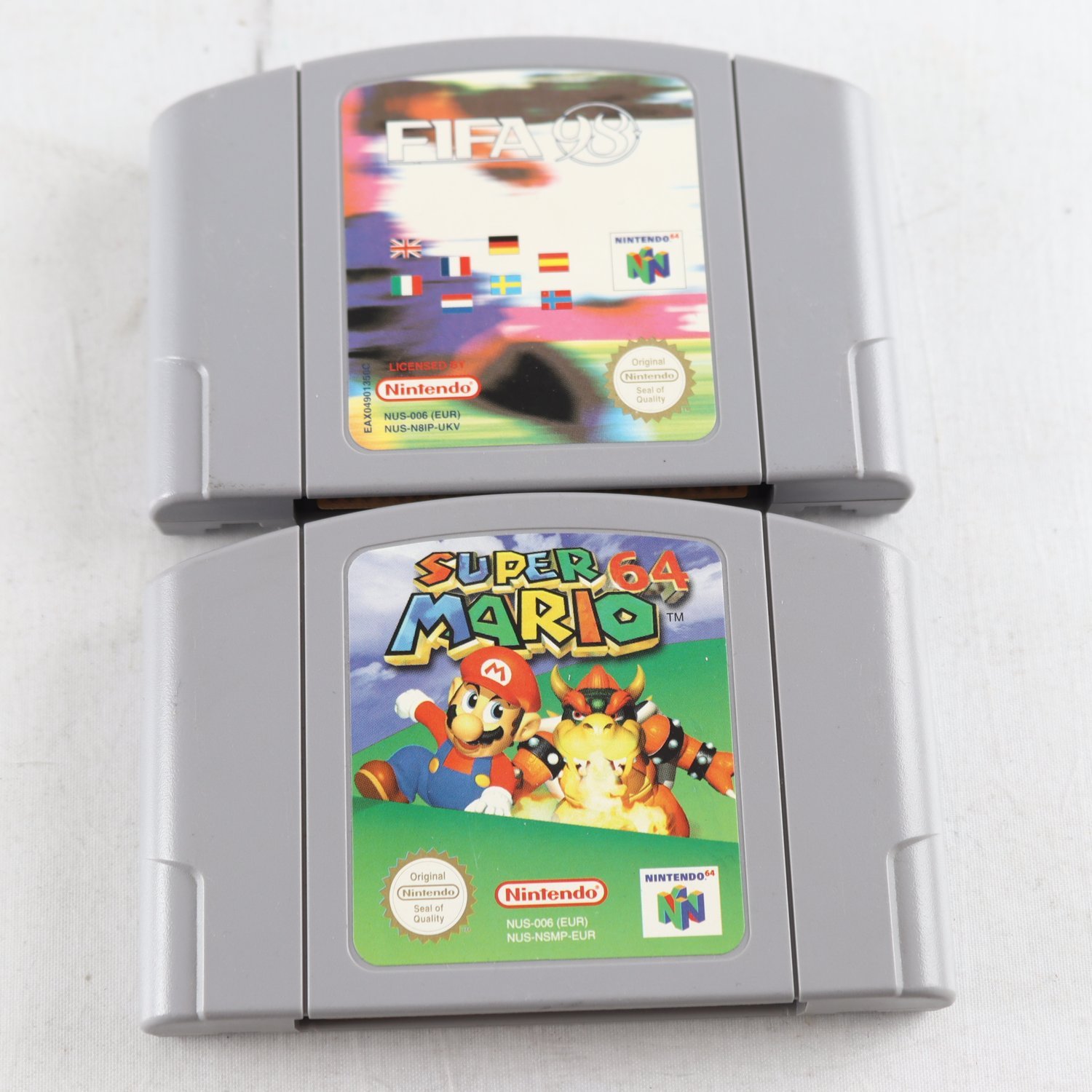 Nintendo 64, Spel, Mario 64, Fifa