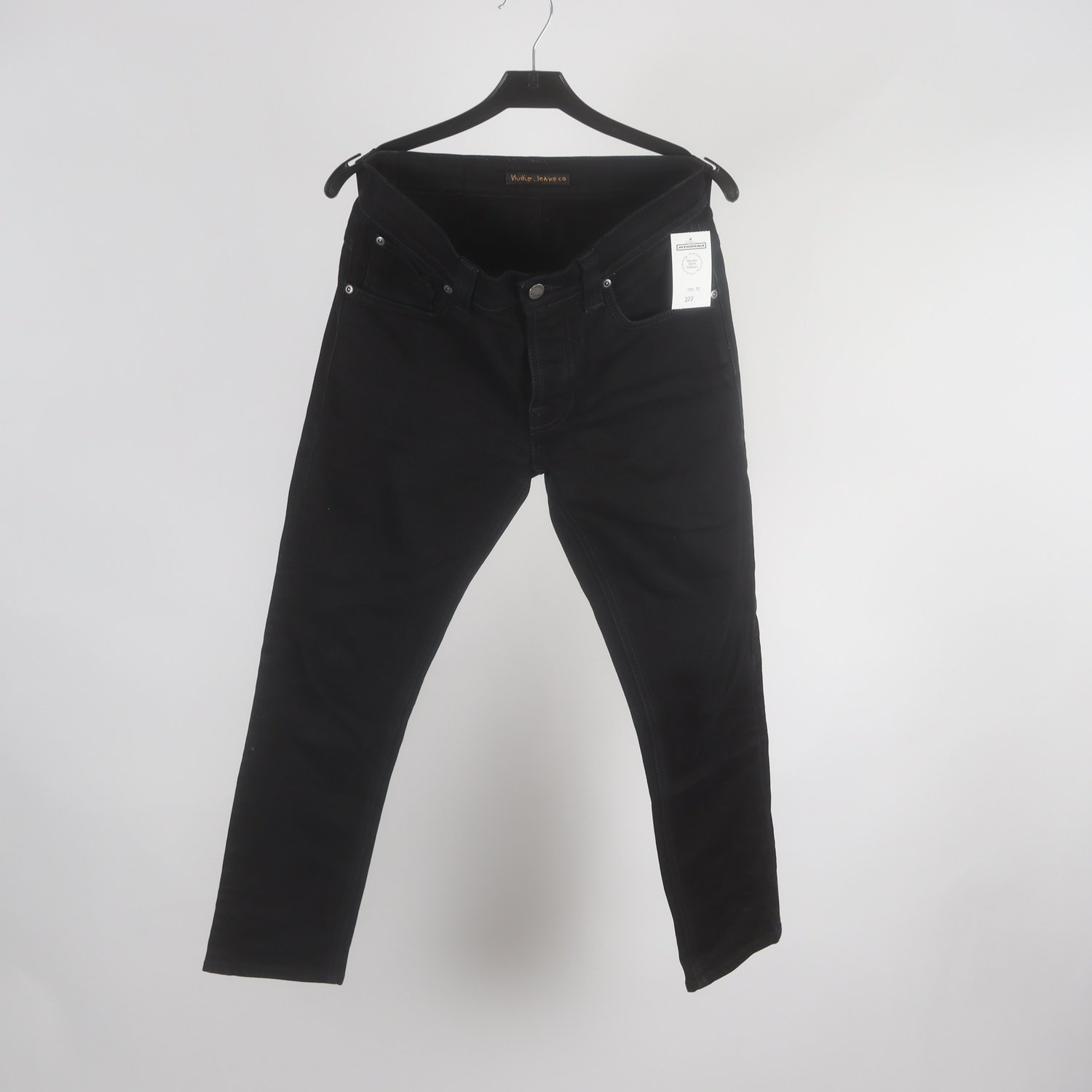 Jeans, Nudie Jeans Co., svart, stl. W: 30″ L: 32″