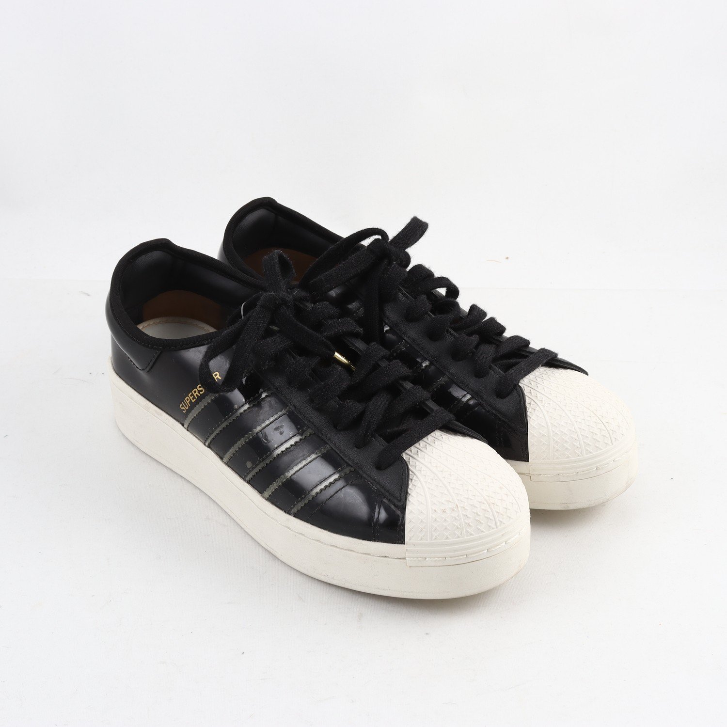 Sneakers, Adidas Superstar, svart, stl. 40 2/3