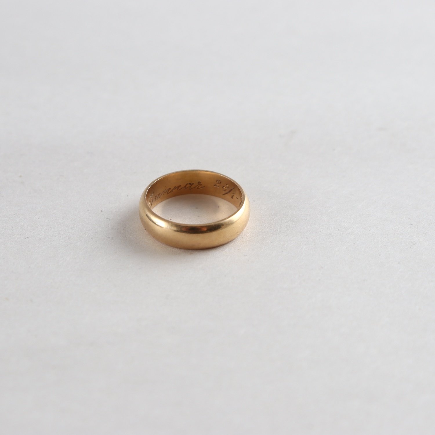 Ring, Guld, 18k, Vikt: 4,5 g