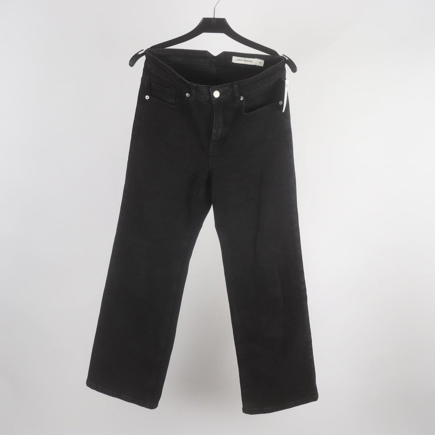 Jeans, Carin Wester, svart, stl. 36