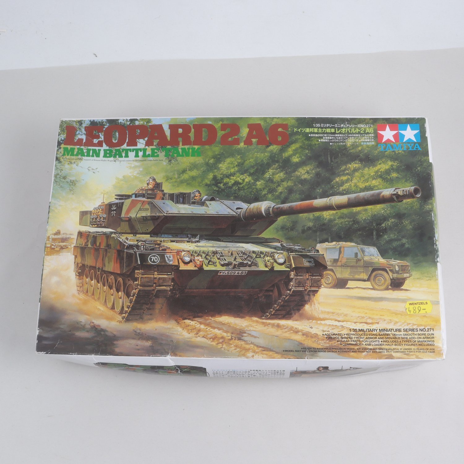 Byggmodel, Leopard 2A6, tamiya. Samfraktas ej