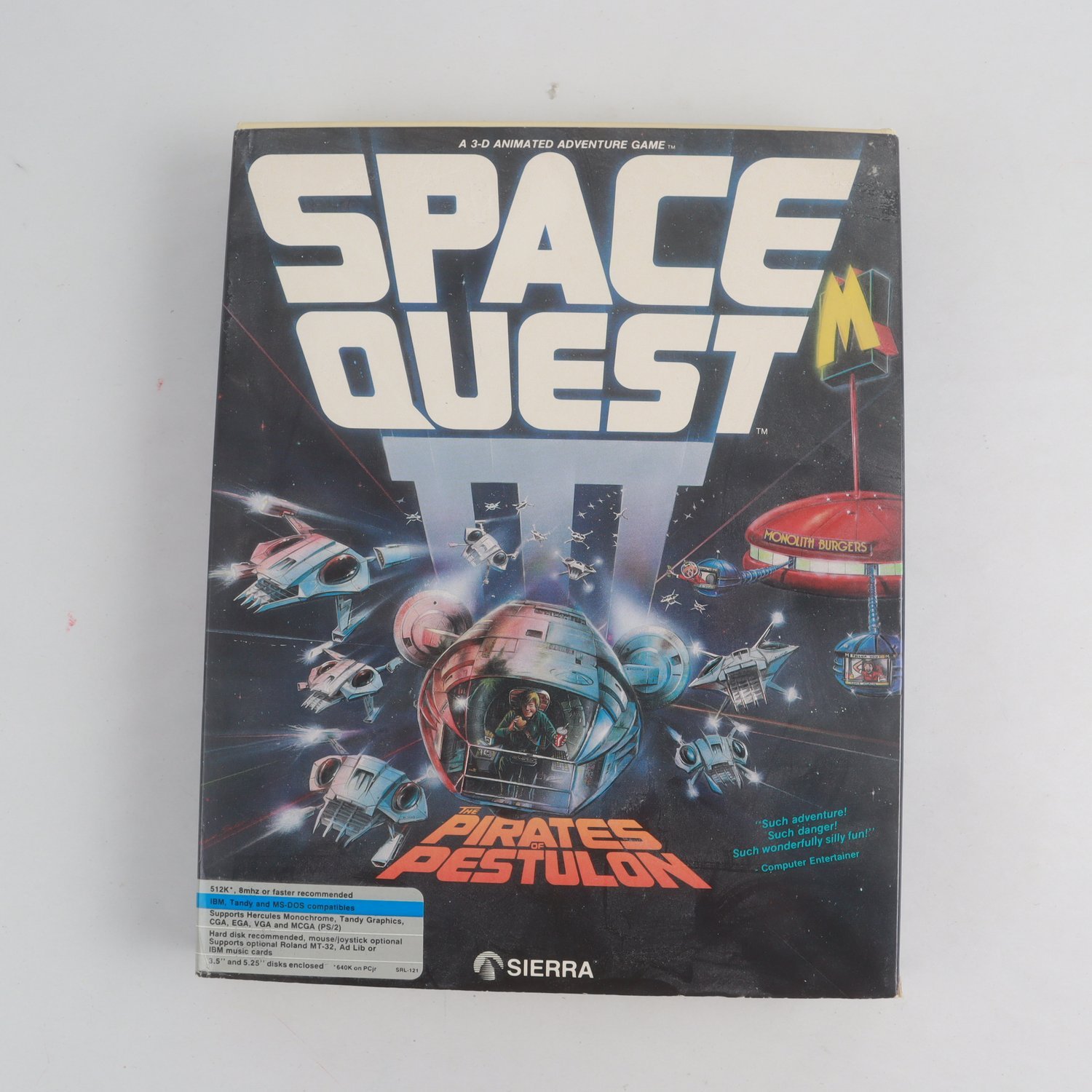 Pcspel, Space quest 3, sierra.