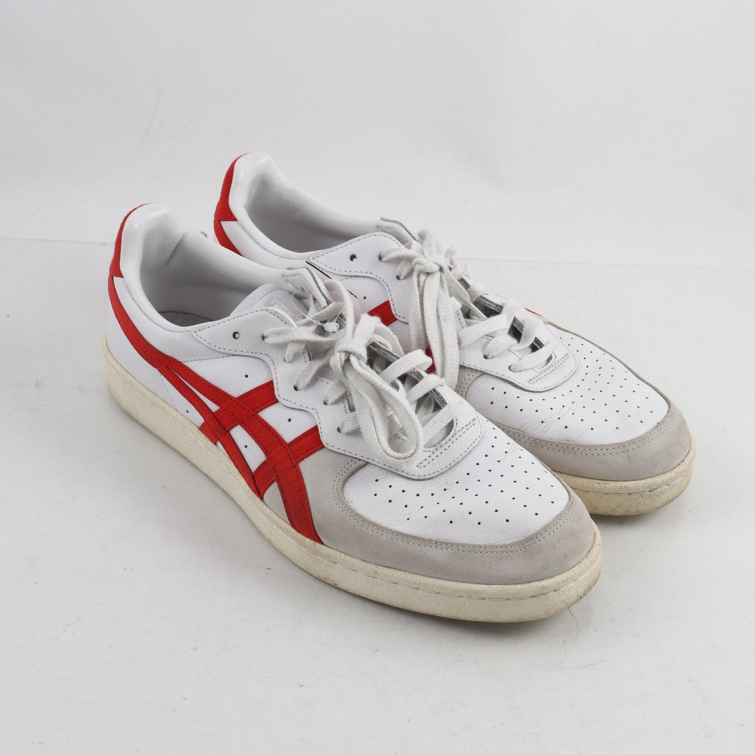 Sneakers, Onitsuka Tiger, vit, röd, stl. 45