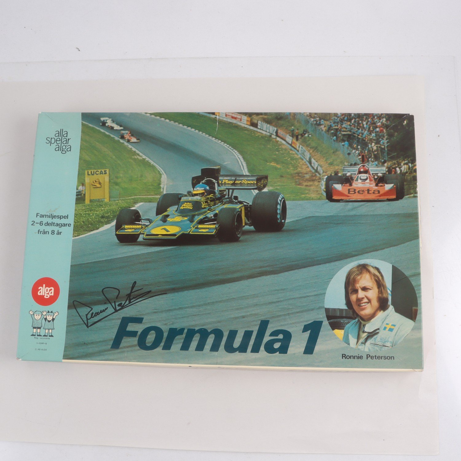 Spel, Formula 1, ronnie peterson, alga.