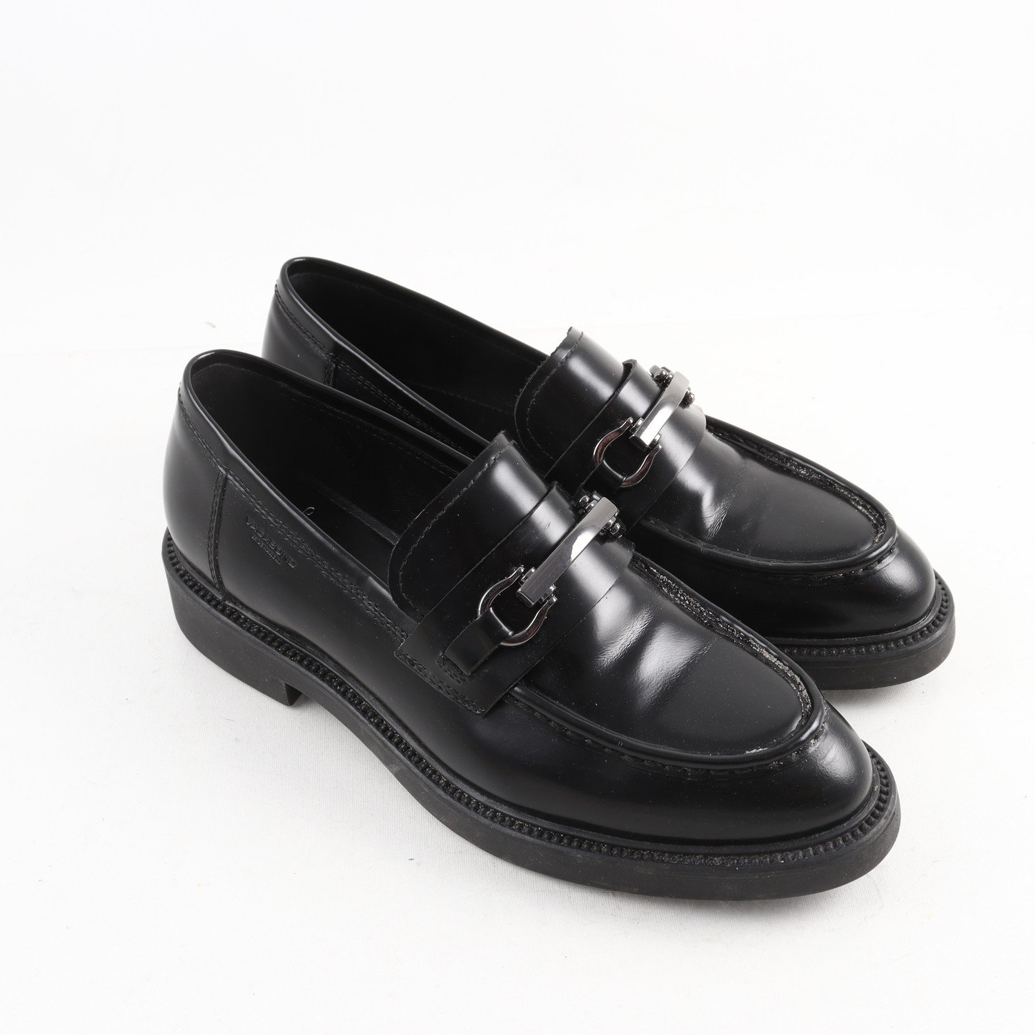 Loafers, Vagabond, läder, stl. 39