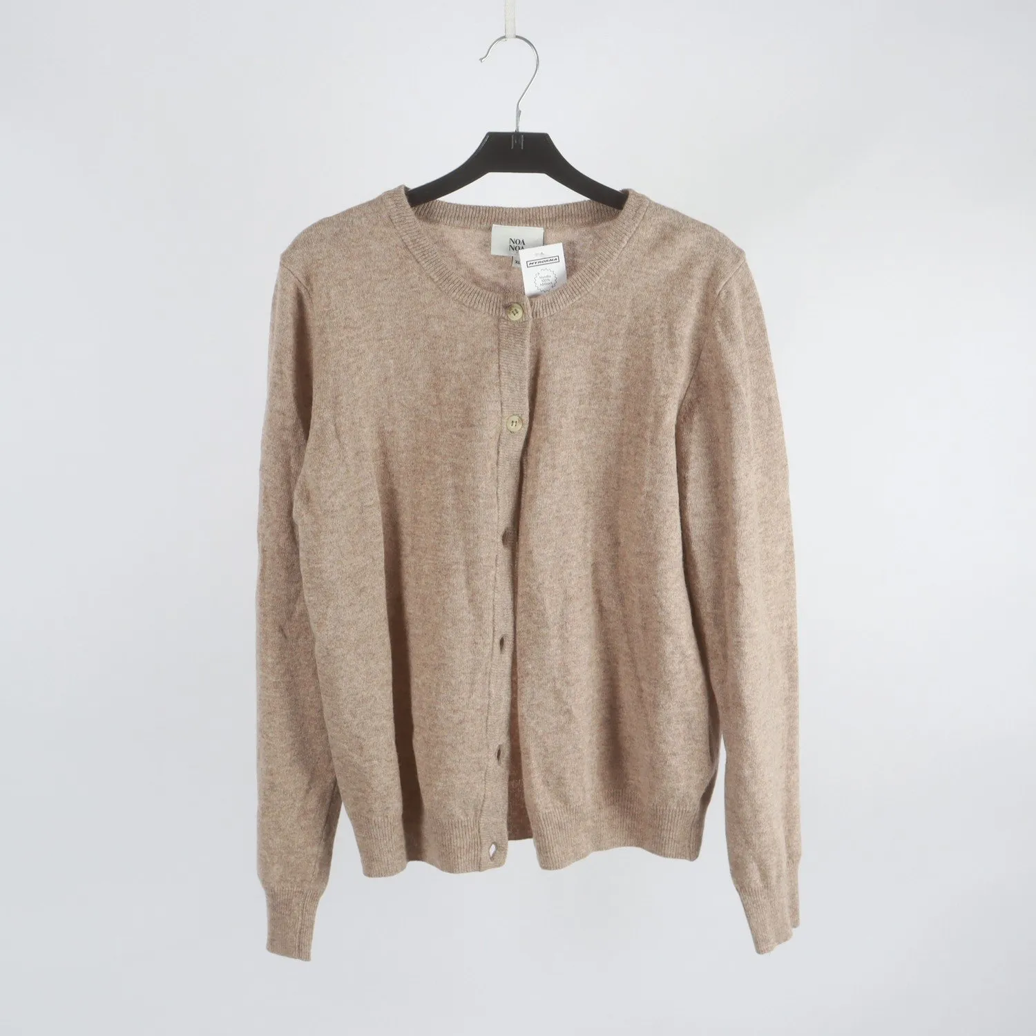 Kofta, Noa Noa, beige, ullblandning, stl. XL