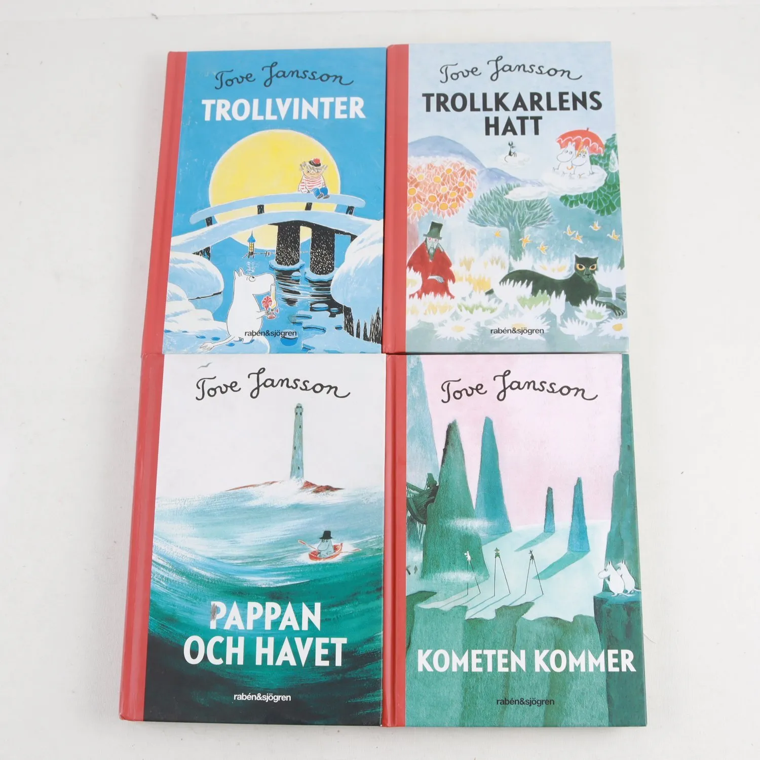 Tove Jansson, bokpaket med 4 volymer