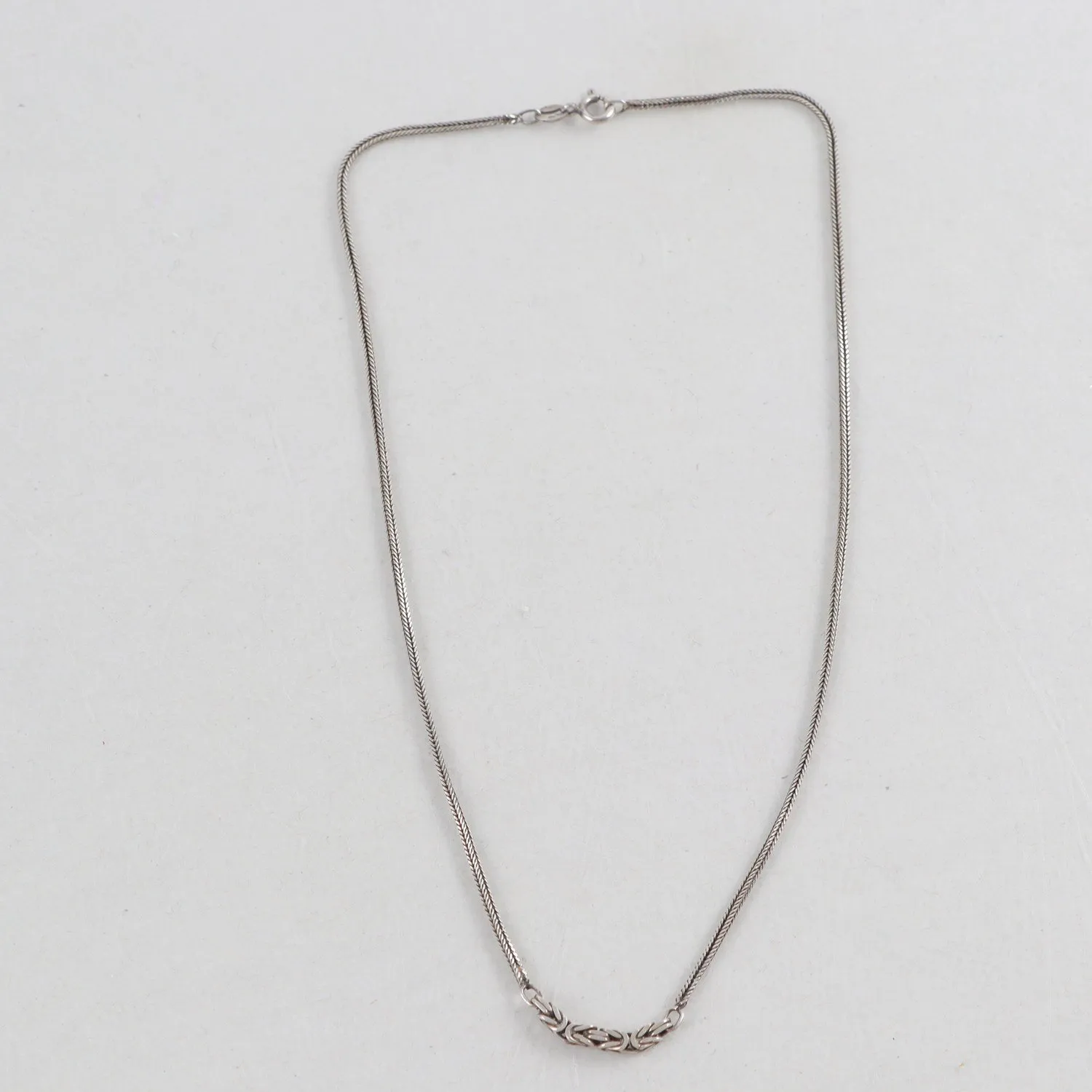 Halsband, Silver, vikt: 4,6g