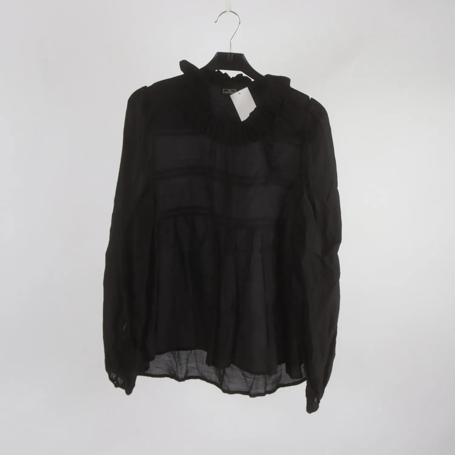 Blus, By Malene Birger, svart, stl. 38